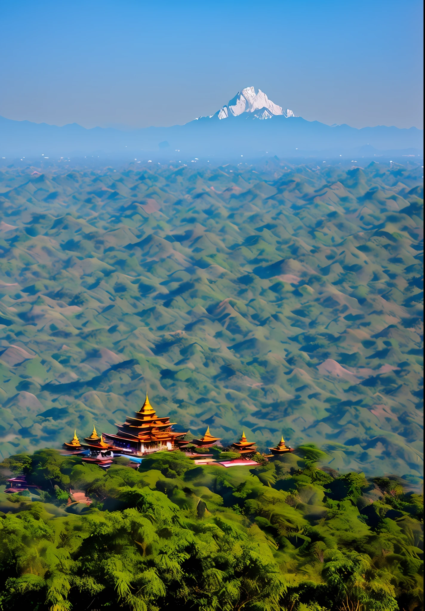 Mandalay mountain