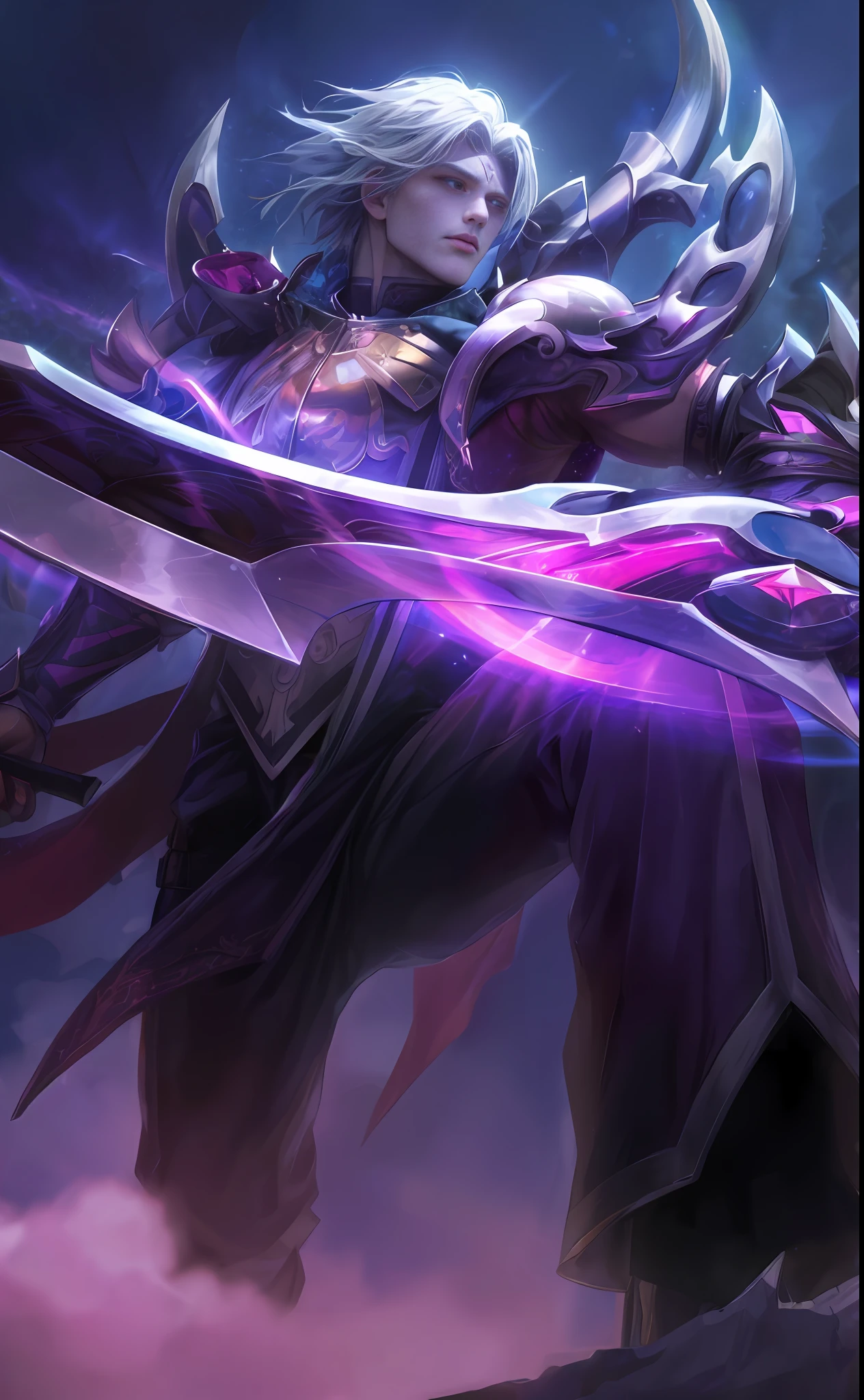 (Absurdres, Intricate Details, Masterpiece, Best Quality, High Resolution, 8k), 1 male, thin, young, aged up, masked, finely detailed eyes and face, auburn low-fade hair, amber eyes, portrait, looking at viewer, solo, half shot, detailed background, (light fantasy theme:1.1), focusing, mercenary, sunshine, floating scraps, color plate armor, divine aura, bright realistic lighting, marble castle, intense atmosphere, circlet, coat of arms, brazier, , Depth of Field, VFX.