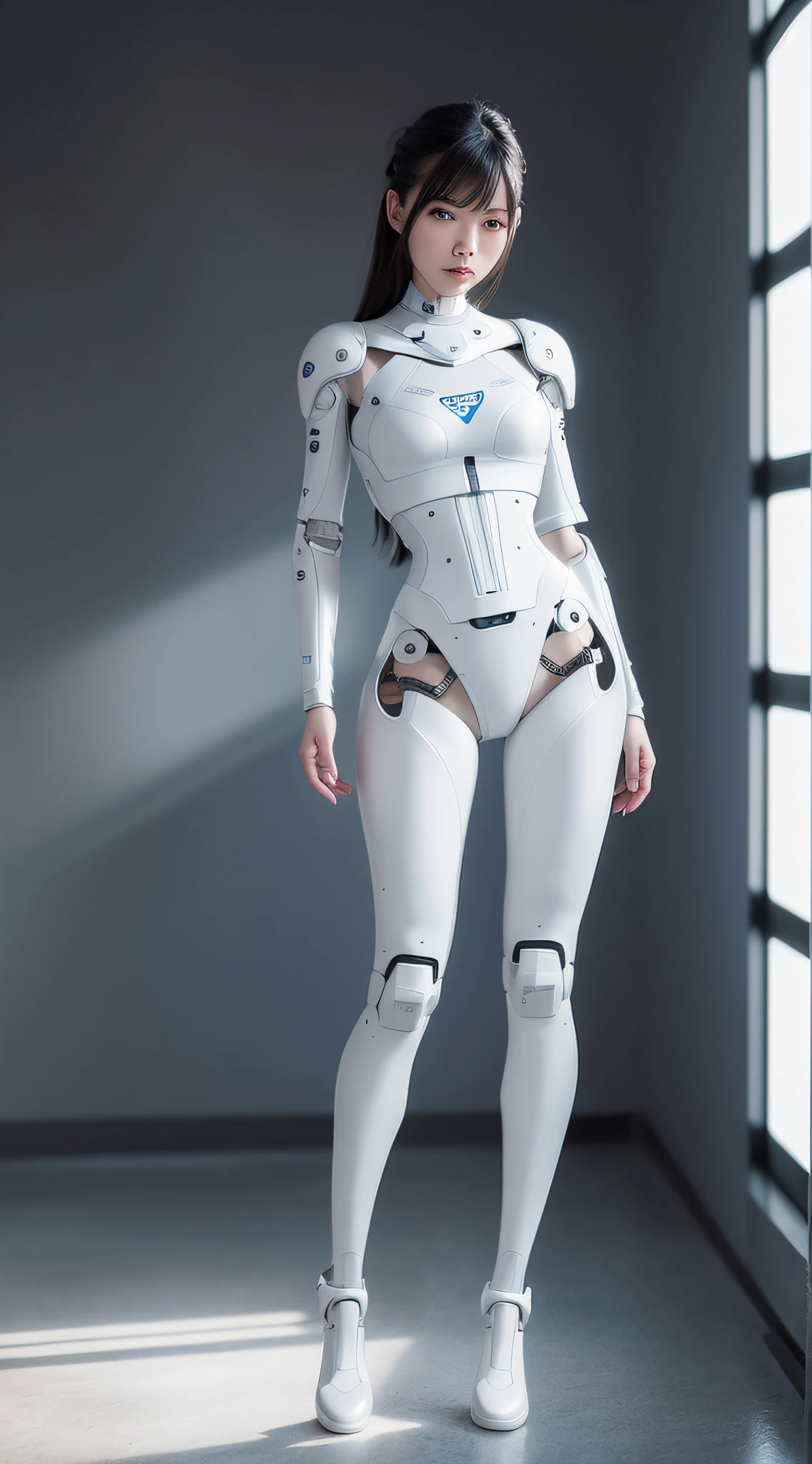 perfect female face, female robot, ceramic silhouette, robot, robot parts, cable wire, microchip, lace, bare spine, bare bones, exoskeleton, broken parts, bare internal organs, broken body, full body, full body, beautiful asian female face, clean face, full face, fine face, lush hair, long legs, long calves, beautiful, walking, studio soft light, edge light, very delicate, elegant, cyberpunk, surrealism, anatomy, beautiful background, 3d rendering, octane rendering, HR Giger style, 8k, best quality, illustration, very detailed, CG, wallpaper, fidelity, stunning, fine detail, masterpiece, best quality, official art, absurd, 150 mm