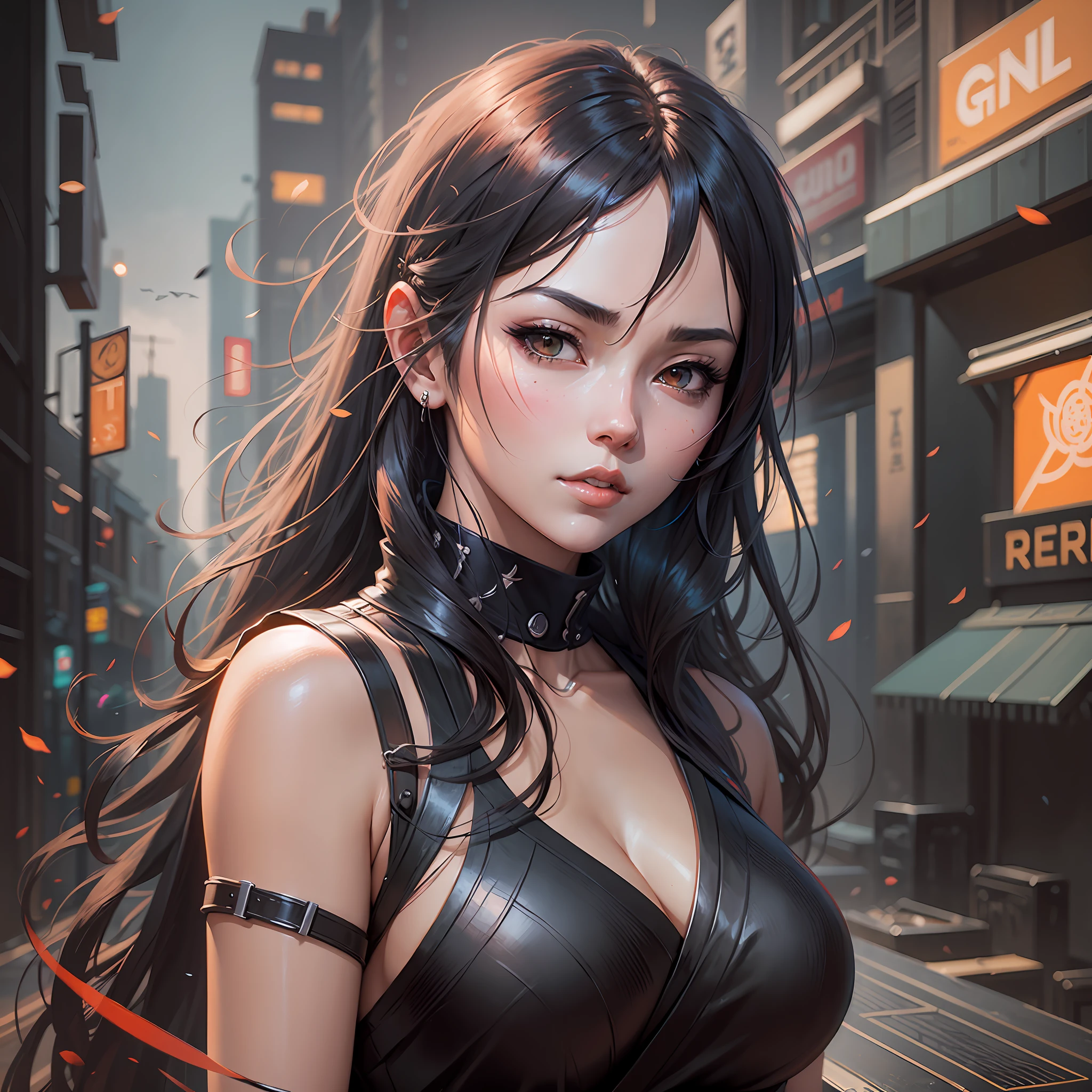 There is a woman, Guweiz style art, Guweiz, beautiful character painting, Guweiz in ArtStation Pixiv, Guweiz in Pixiv ArtStation, stunning anime face portrait, beautiful digital art, Wlop Rossdraws, Guweiz Masterpiece, detailed digital anime art --auto --s2