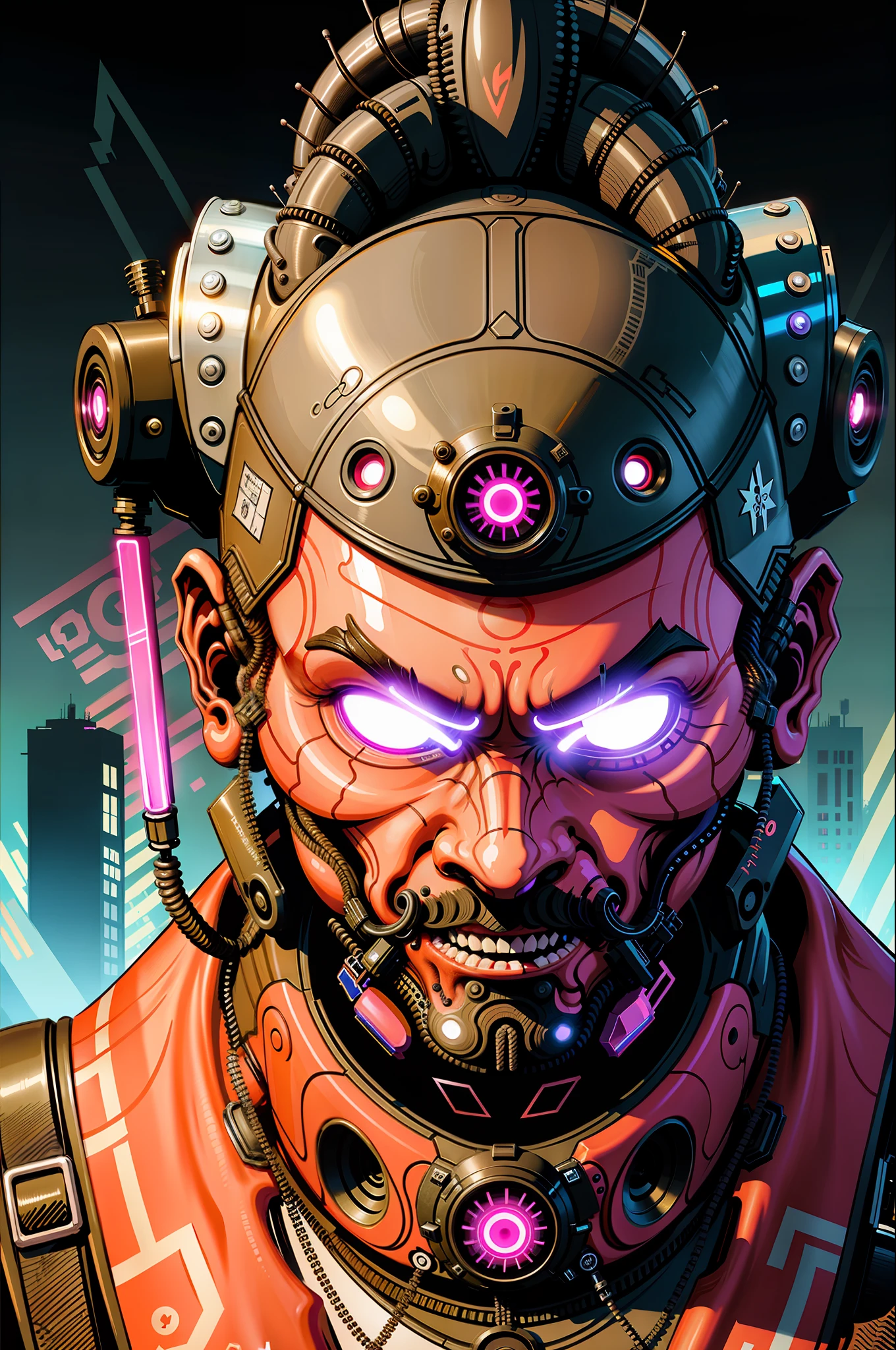 Cyberpunk onimask