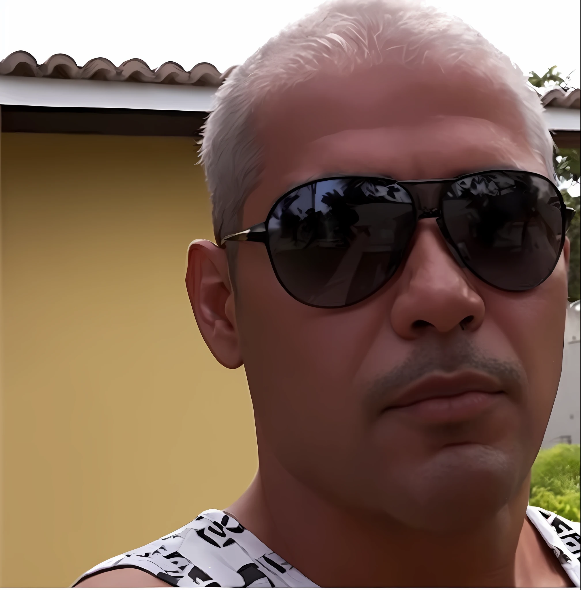 there is a man wearing sunglasses and a shirt standing outside, carmelo blandino, edu souza, david rios ferreira, luiz escanuela, caio santos, joseph moncada, victor maristane, pacal votan, joe alves, heraldo ortega, nick silva, icaro carvalho, carlos samuel araya, ronaldo luis nazario de lima