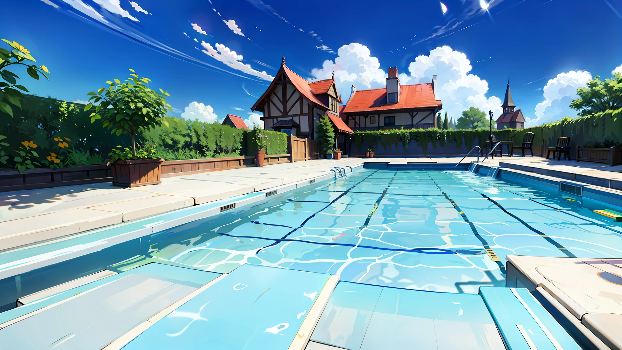 /image: cleaning pool service
