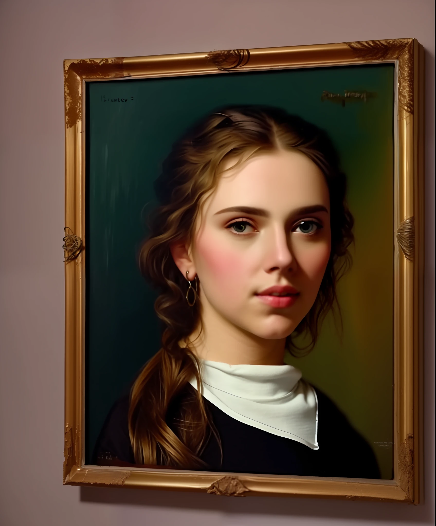 repaint the part in graphite by placing plain white t-shirt turtleneck