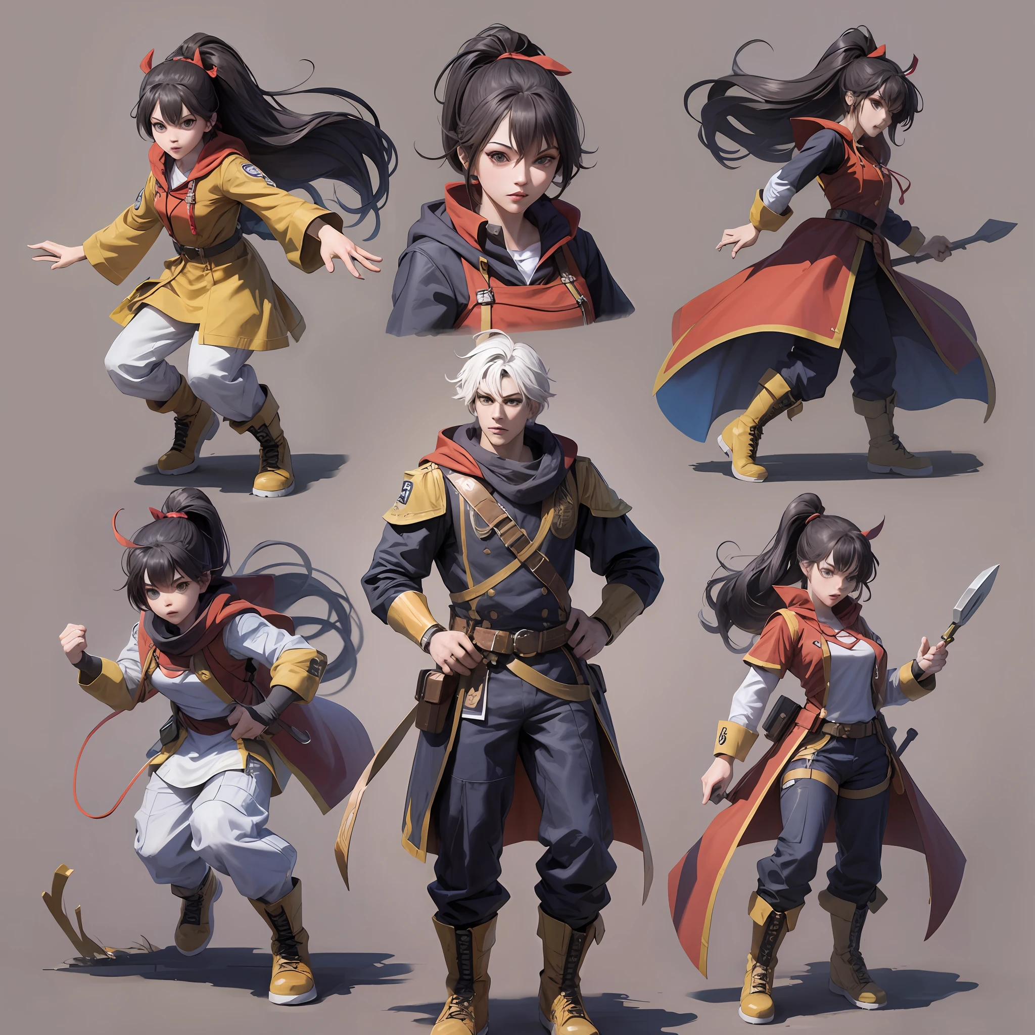 Character various positions for 2d game, character running, character walking, character standing still --auto --s2