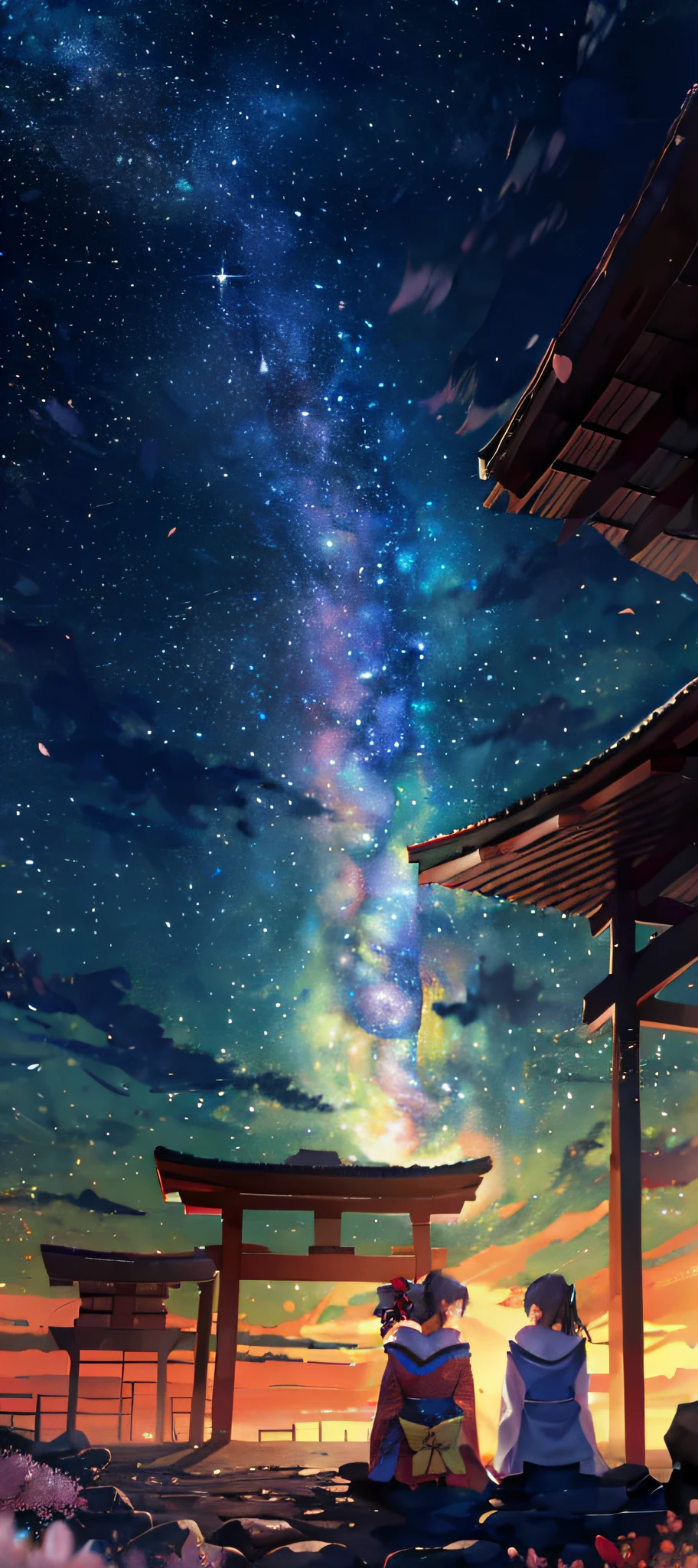 Japan wears kimono 2 shoujo sit and kiss shoujo face