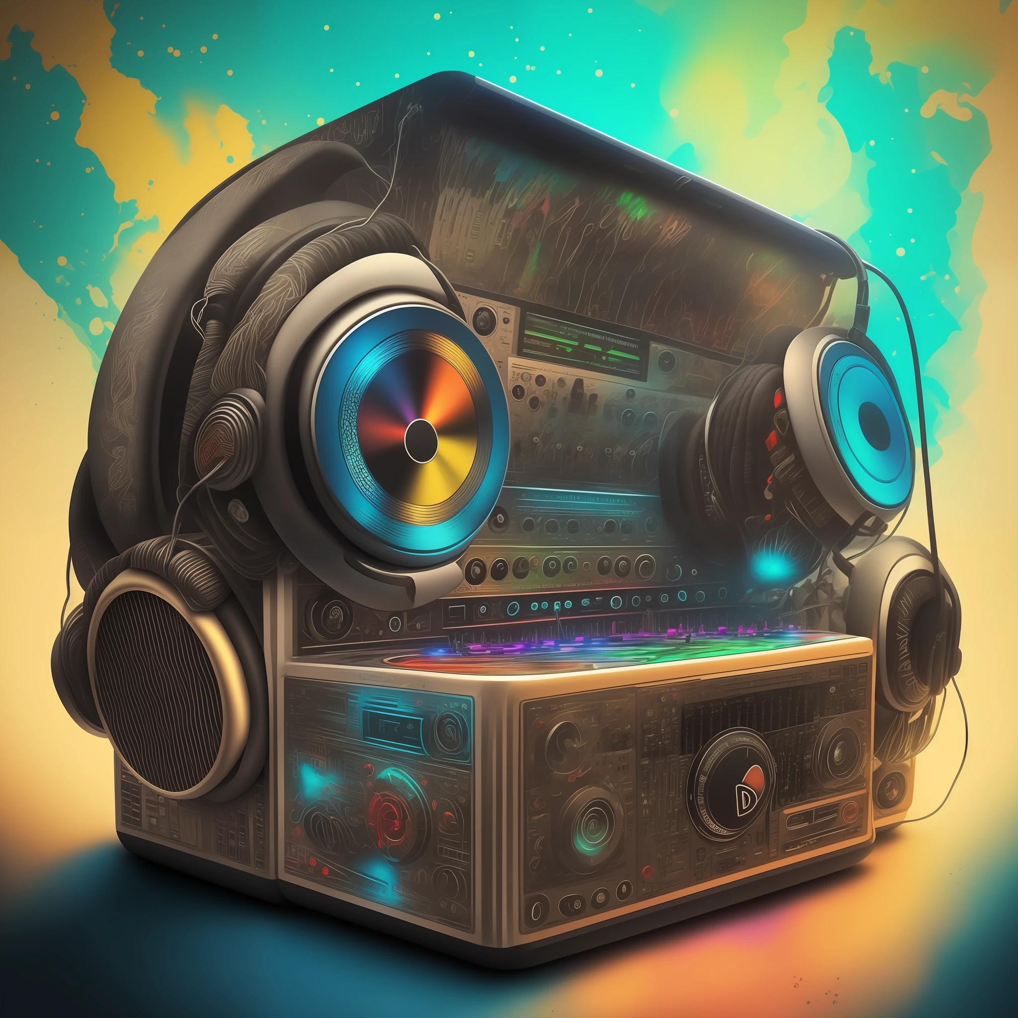 dreamlikeart dj doodle art