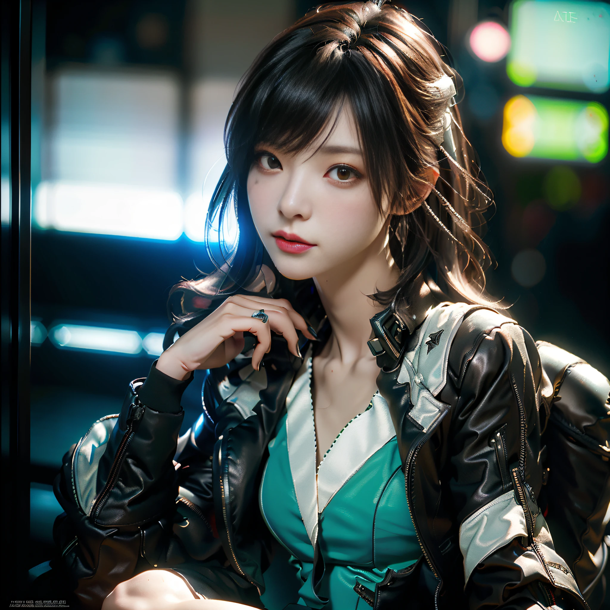 ((best quality, best quality)), ((masterpiece)), (details:1.4), high resolution, images of beautiful cyberpunk women, fullbody, hdr (high dynamic range), ray tracing, nvidia rtx, super resolution, unreal 5, subsurface scattering, pbr texturing, post-processing, Anisotropic filtering, depth of field, maximum clarity and sharpness, multi-layer textures, albedo and specular maps, surface shading, accurate simulation of light-material interactions, perfect proportions, detailed eye, Octane rendering, two-tone lighting, wide aperture, low ISO, white balance, Rule of thirds, 8K RAW,
