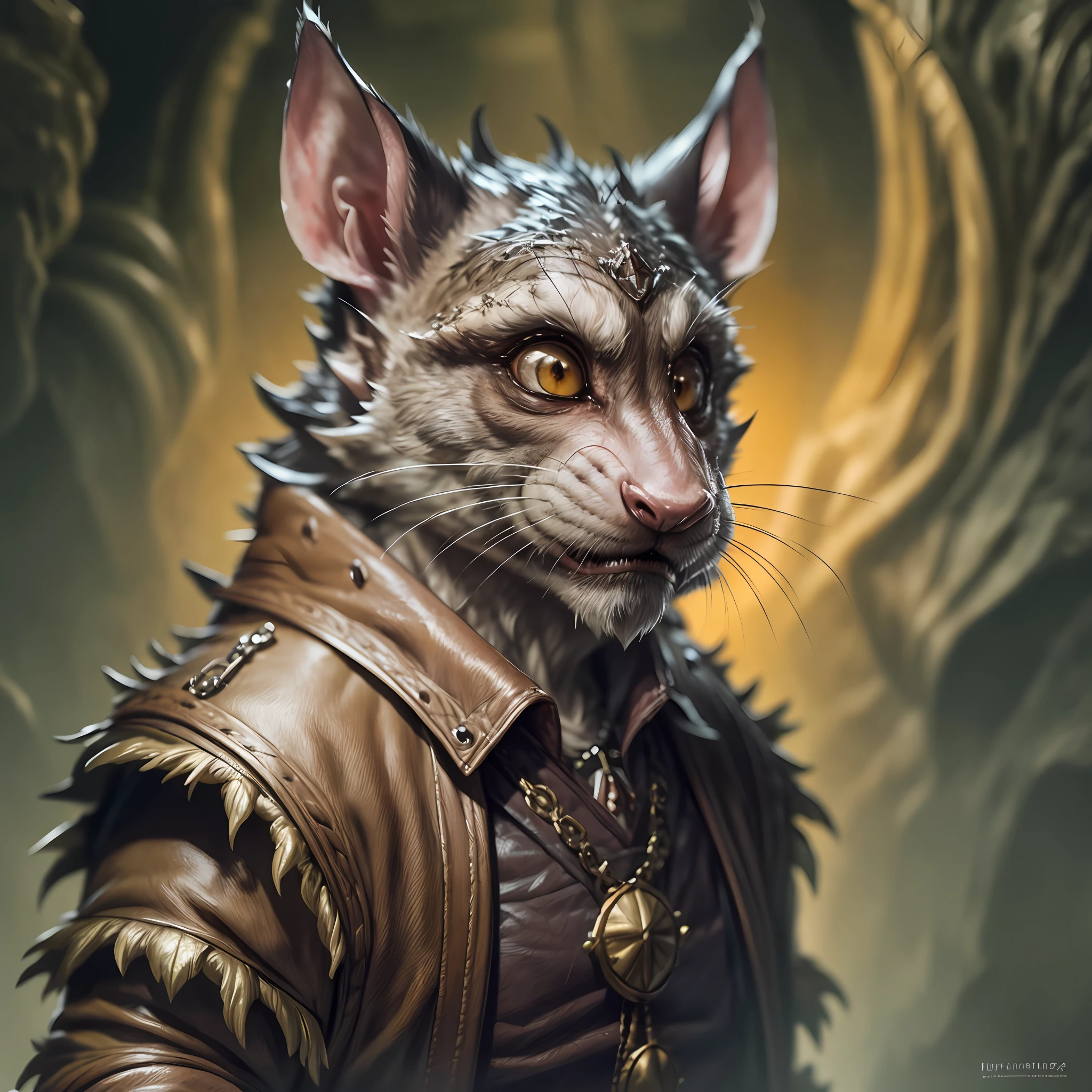 Scary rat men and full of super realistic and well-detailed fur