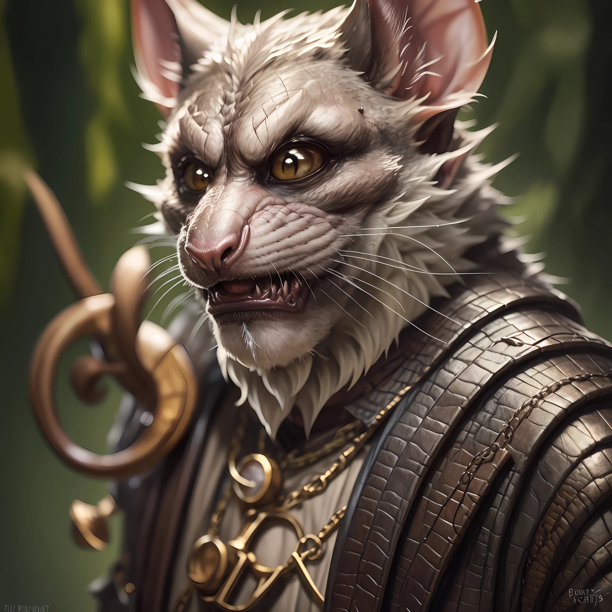 Scary rat men and full of super realistic and well-detailed fur
