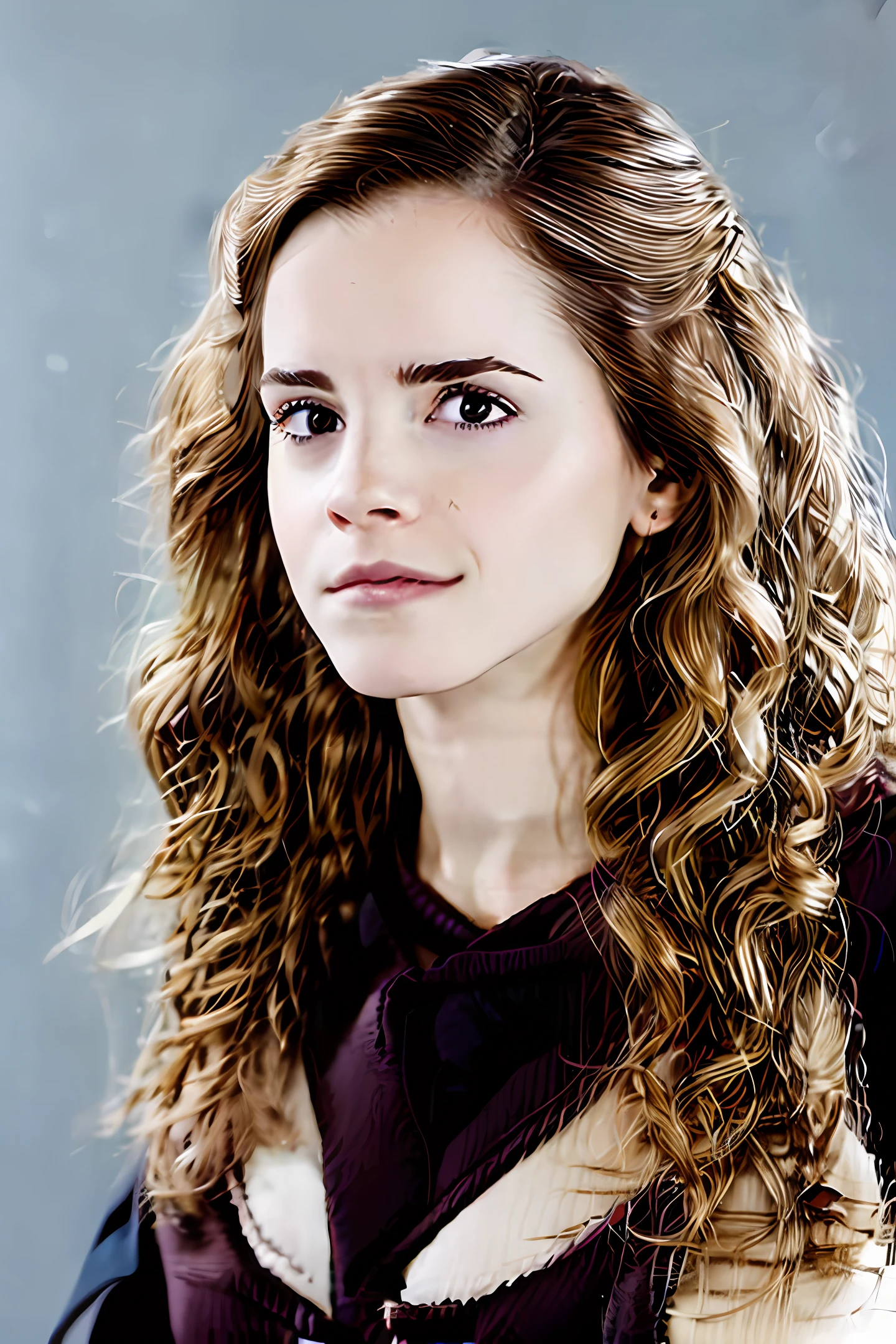 Hermione in erotic scene with Harry potter