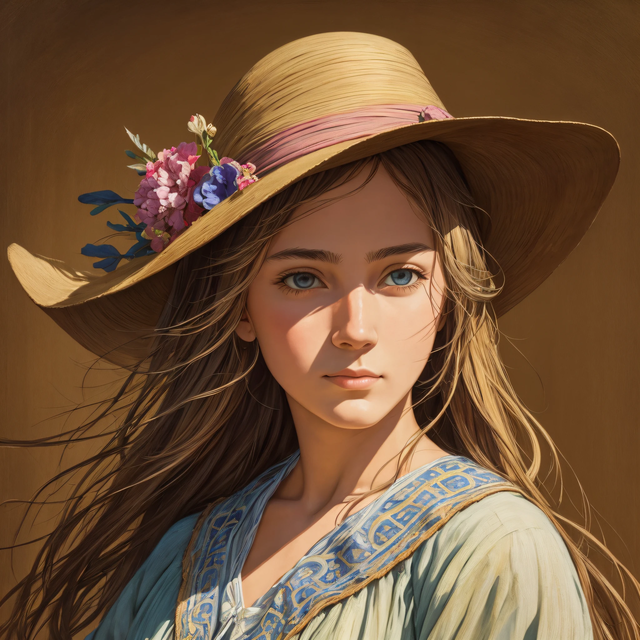la mama del benja, first-person view, cowboy shot, vanishing point, chiaroscuro, depth of field, glowing light, bloom, Surrealism, Op art, Expressionism, Carl Larsson, Ghibli-like colours, Classicism, Hyperrealism, Art Nouveau, Abstractionism, Suprematism, best quality, UHD, retina, masterpiece, textured skin, high quality, 1080P, HD, 4K, award winning, ccurate, super detail, best quality --auto --s2
