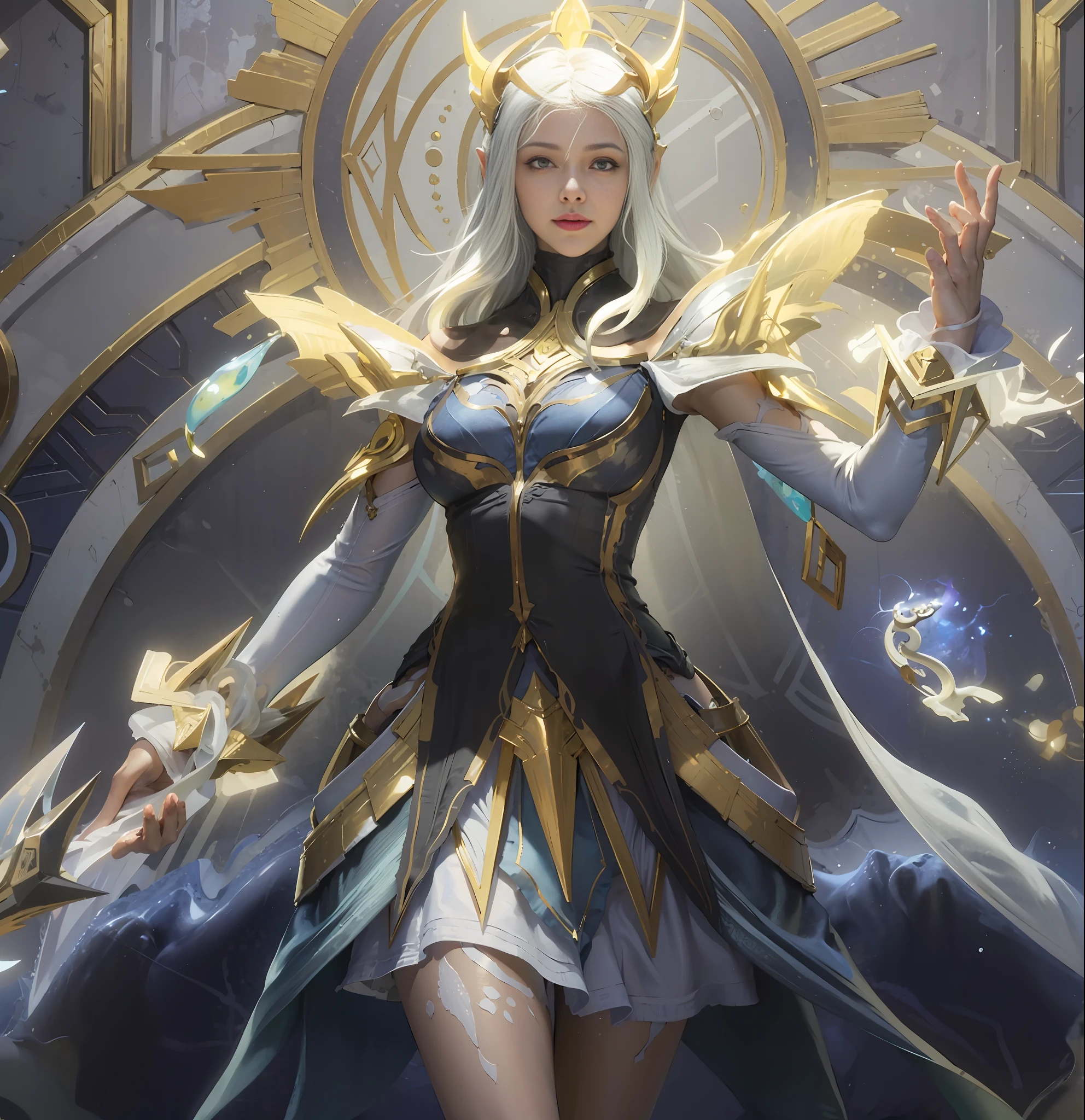 ((((cosplay)))), (A fleshy Mature woman in bed:1.8), (Smile:1.6), (Full body photo:1.4), (Perfect female body narrow waist:1.8), (The lower part of the breast comes out :1.4), (Bare shoulder:1.6), (See the majora:1.4), (Lying down:1.6), ((Broken clothes)), (Wet body :1.4), ((((Full transparent lace thong Pants)))), ((Exposure below)), (( Buttocks exposed)), (Long eyelashes:1.3), (((Exposure))), ((Vacuum)), (Divine Light), (Oriental Girl), (Long legs), (Bandeau bare shoulders), (Leaky navel), ((Spread your legs)), ((( jewelry))), ((licking lips)), eye reflection, , (Genre painting), (chiaroscuro), high detail, pov, ((((from below)))), negative space, from outside, ((((vanishing point)))), partially underwater shot, Masterpiece, 16k --v 6