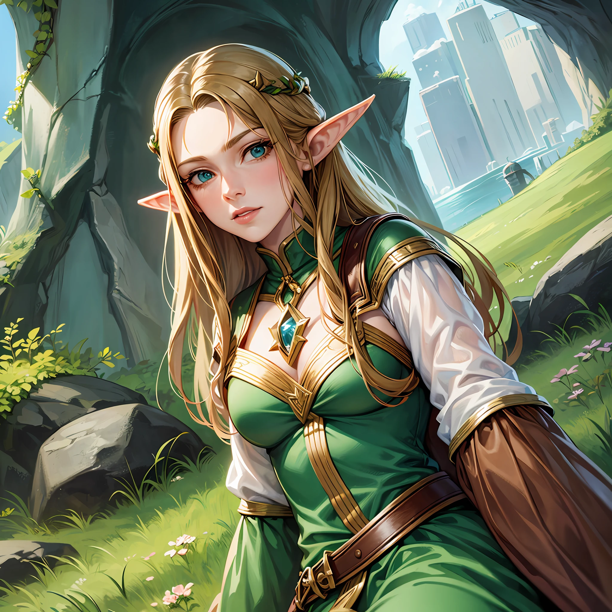 Tauriel, the elf from the movie The Hoobit