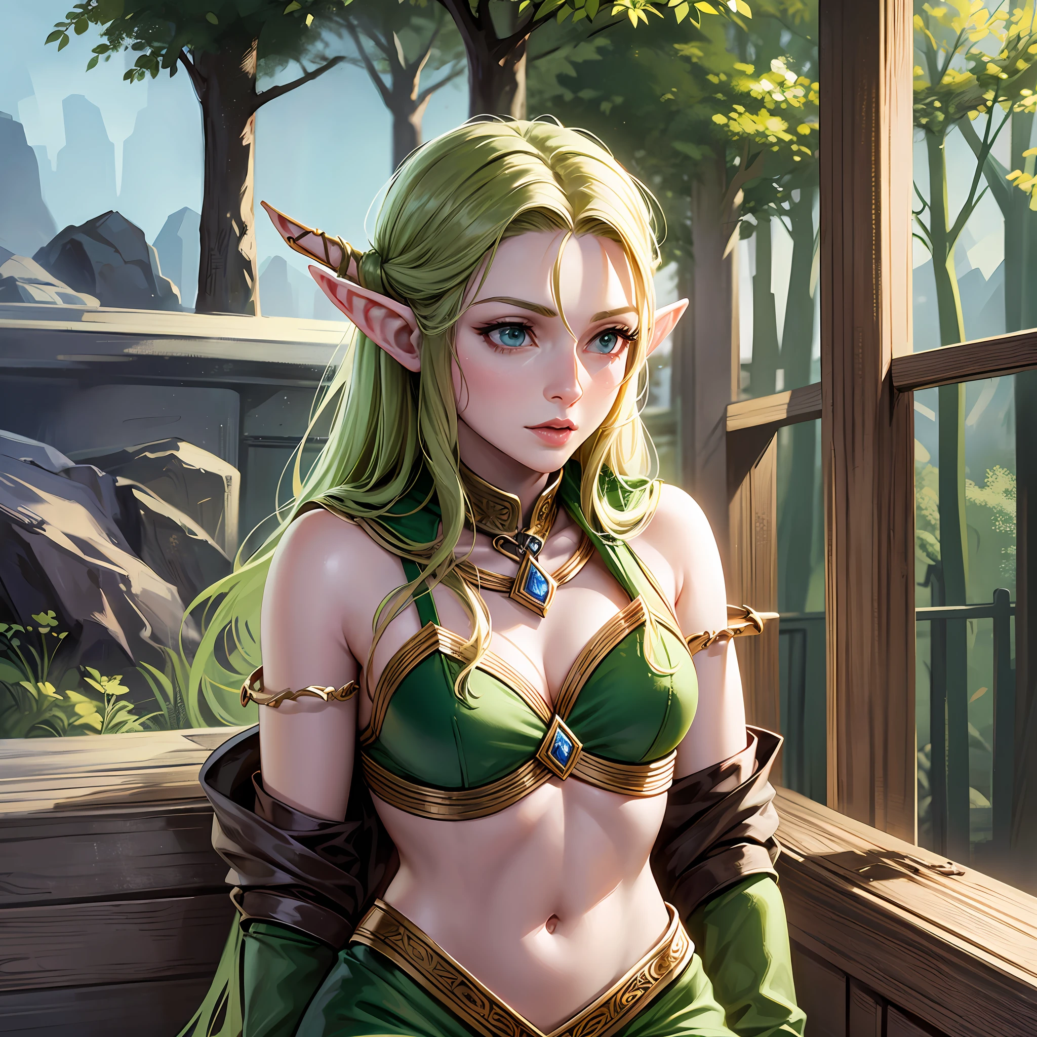 Tauriel, the elf from the movie The Hoobit