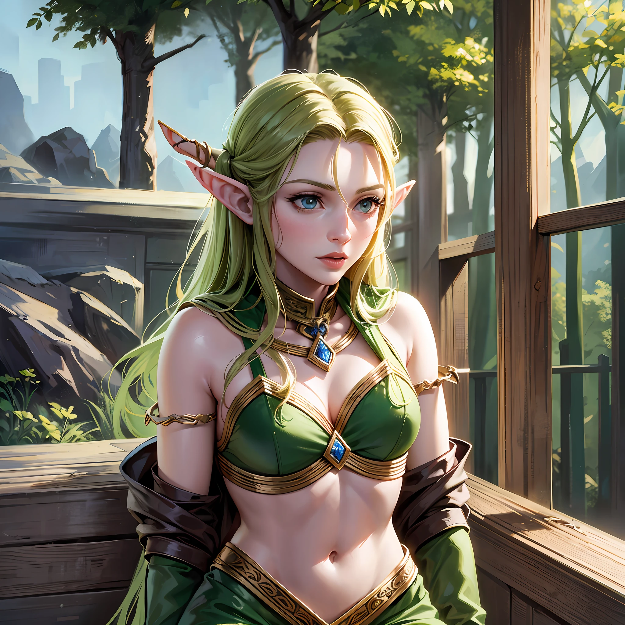 Tauriel, the elf from the movie The Hoobit