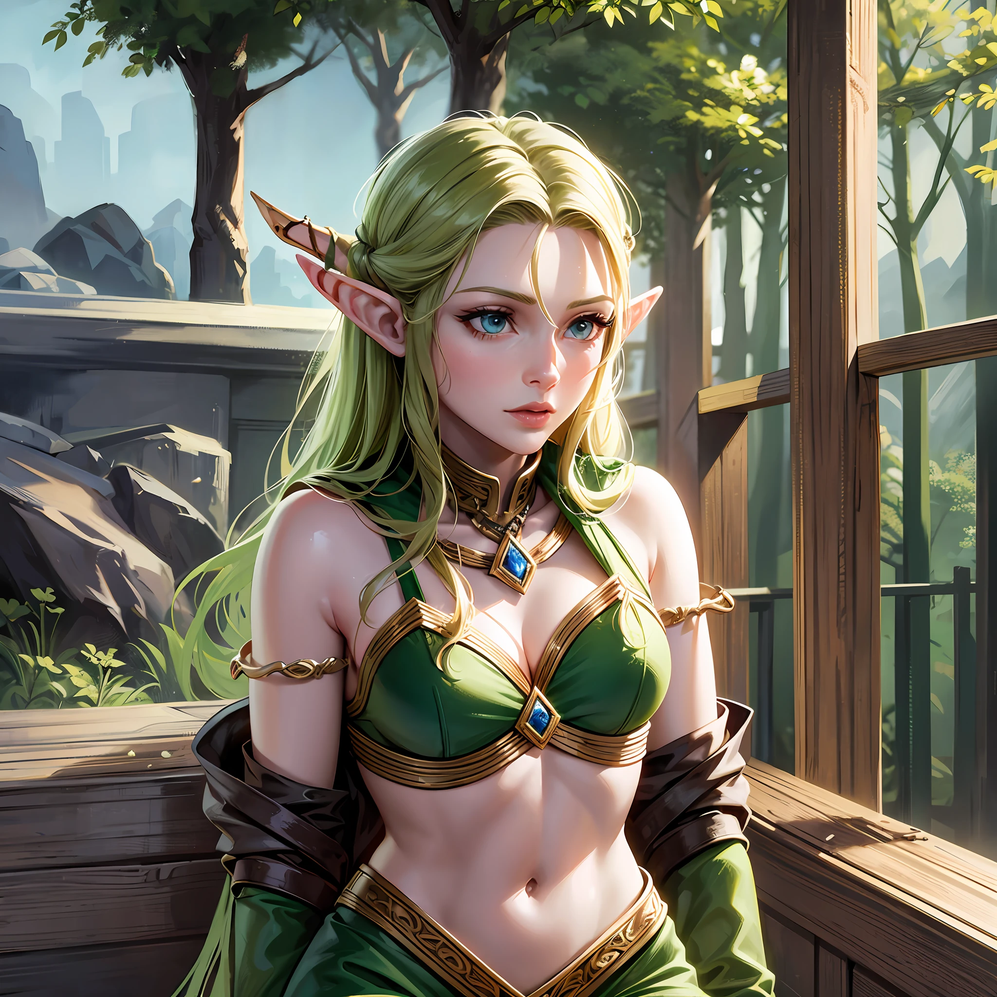 Tauriel, the elf from the movie The Hoobit