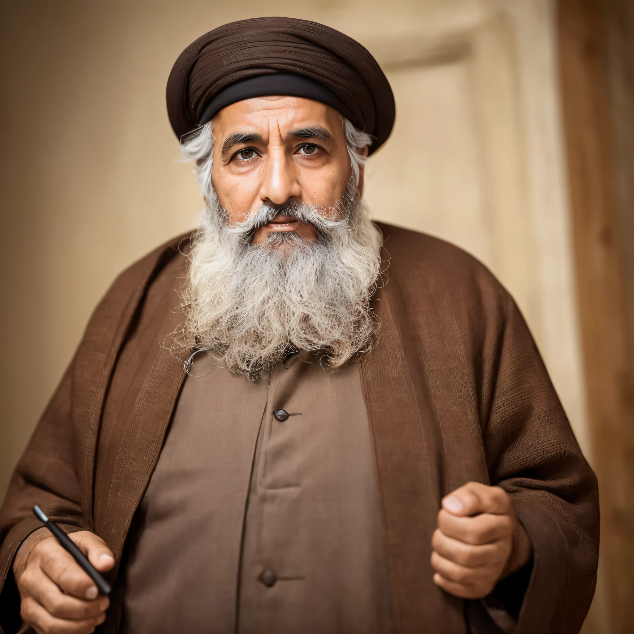 (RAW photo, best quality, masterpiece: 1.2), (realistic, photo-realistic: 1.4), (masterpiece: 1.4), (best quality: 1.4) Brown man, resident of Palestine, Rabbi and with 1st century clothes --auto --s2