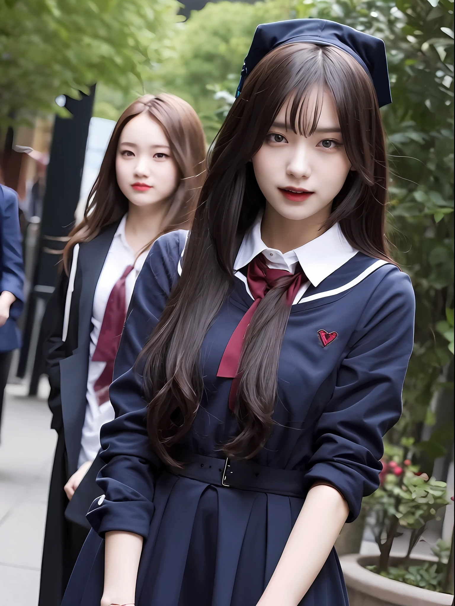 Cool vampire college girl