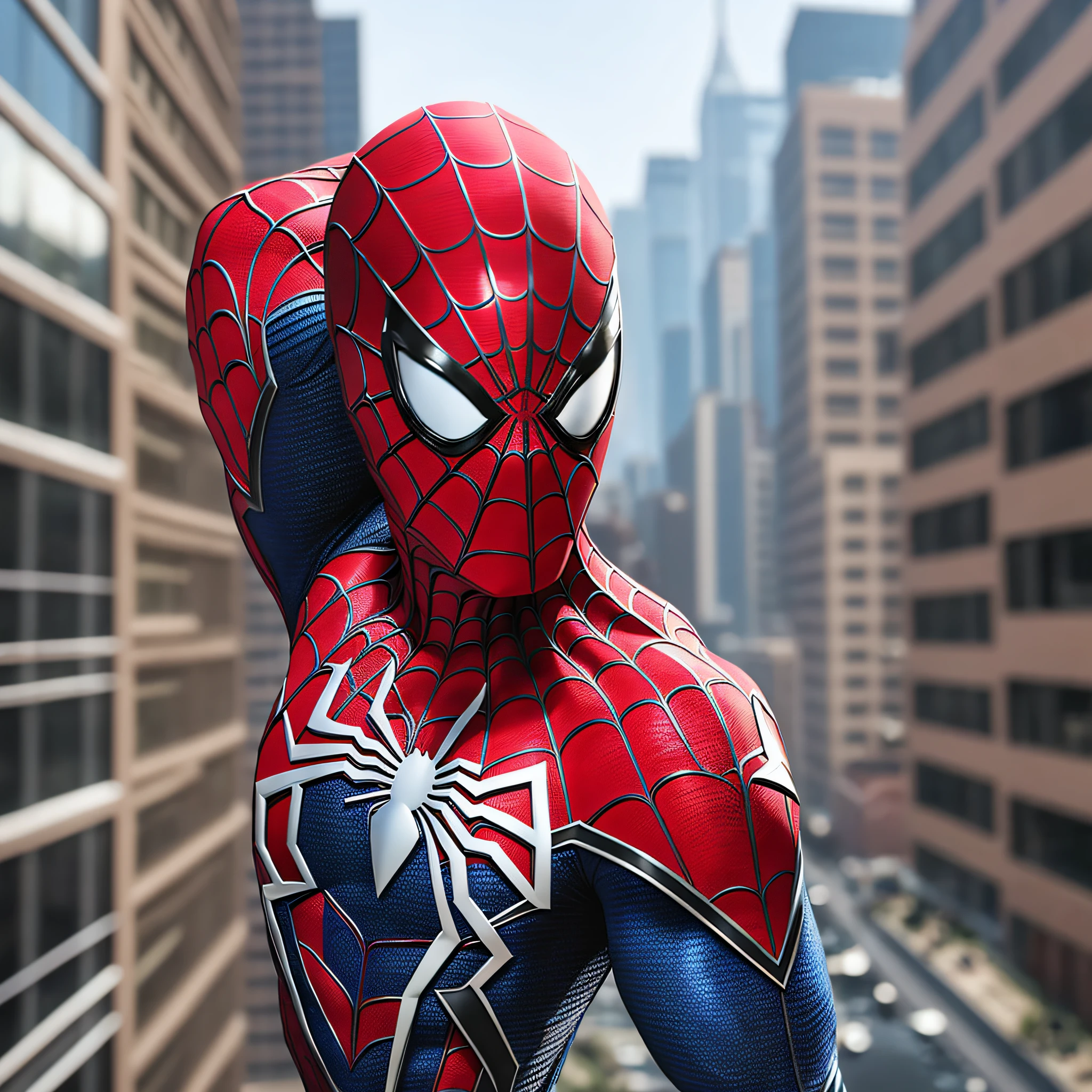 Spider-Man,Ultrarealistic --auto --s2