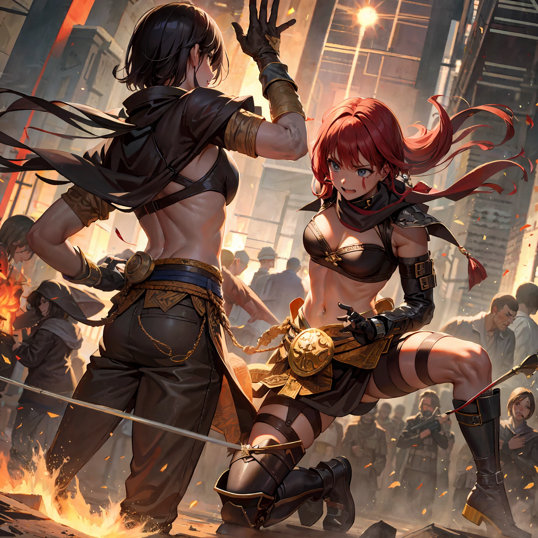 Fighting Warriors