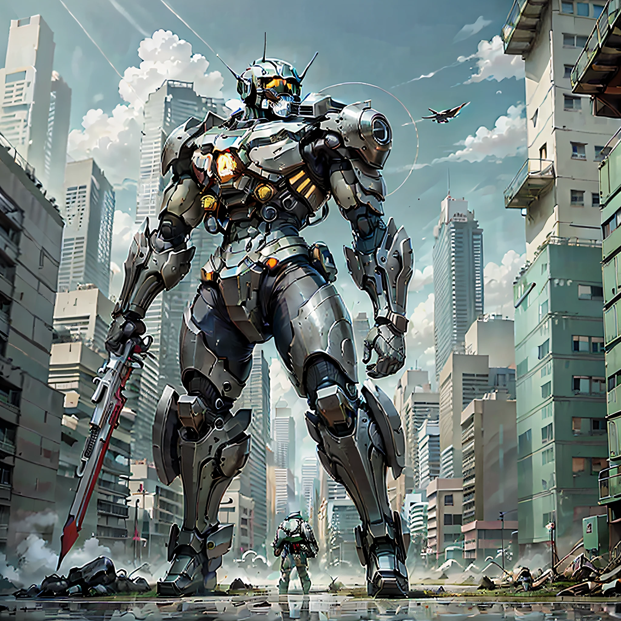 Spectreman, futuristic,