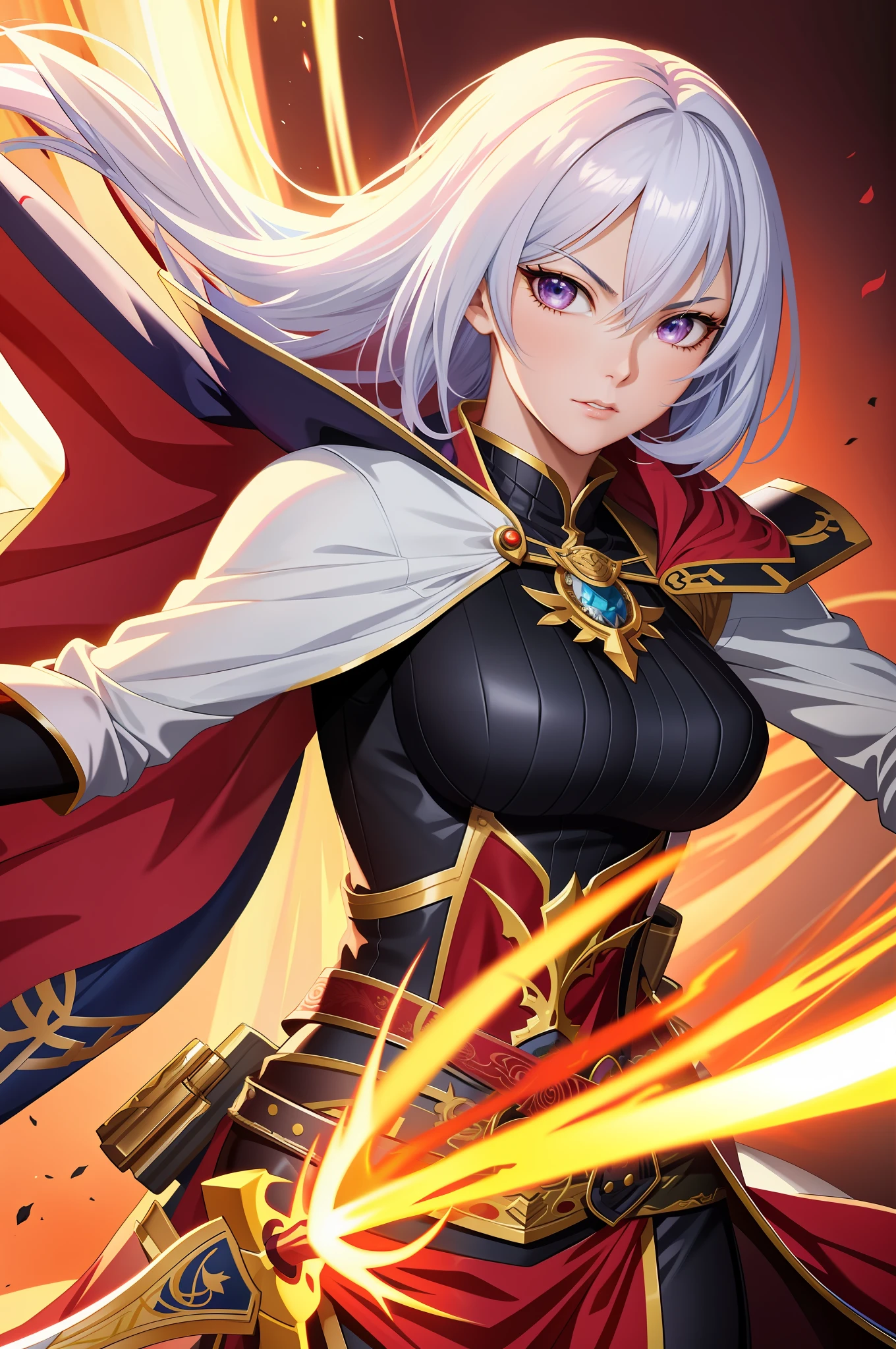 anime - style image of a woman with a sword and a cape, 2. 5 d cgi anime fantasy artwork, by Yang J, rossdraws 1. 0, extremely detailed artgerm, cushart krenz key art feminine, stunning character art, artgerm and rossdraws, style artgerm, detailed digital anime art, epic exquisite character art
