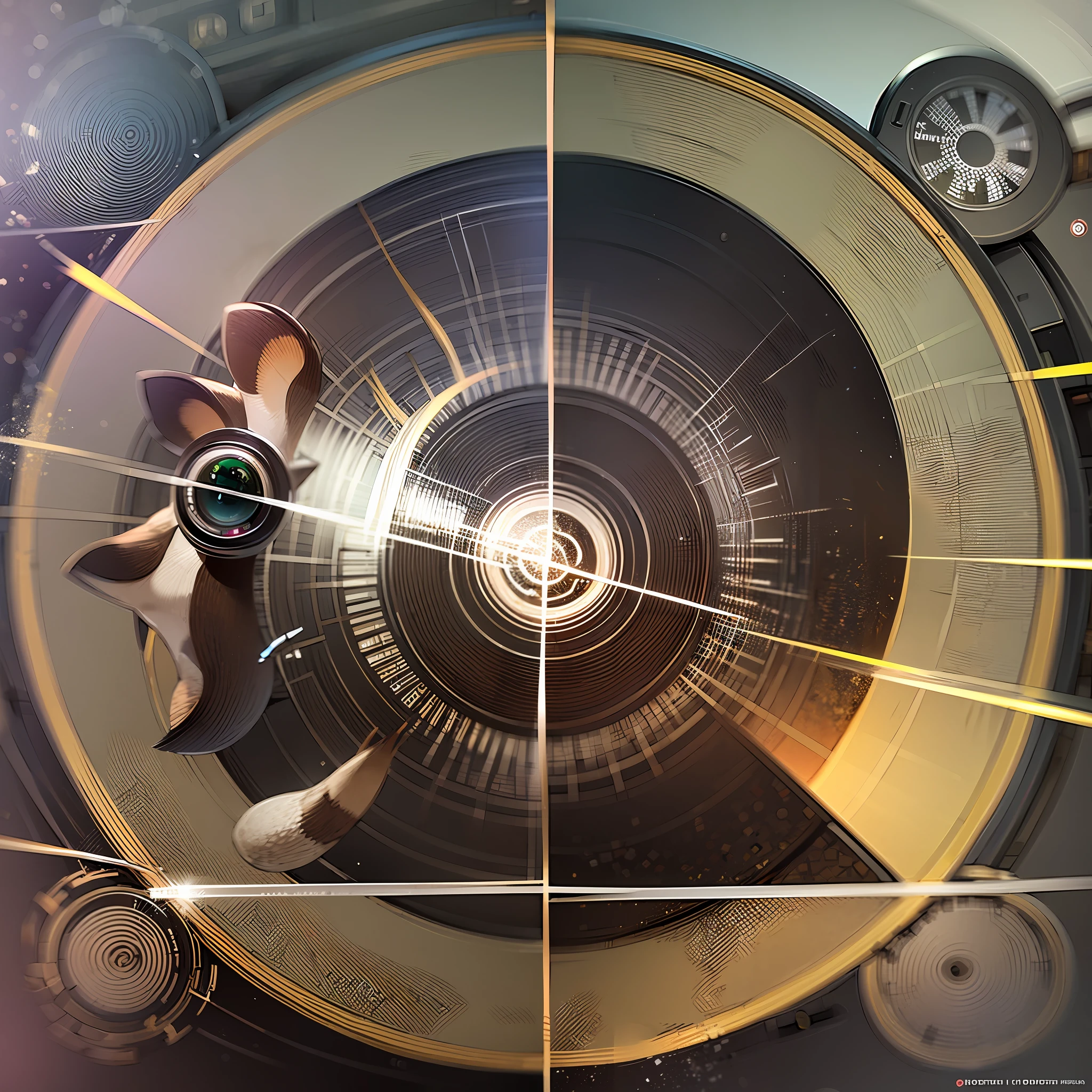 Coati logo in two dimensions holding steering wheel --auto --s2