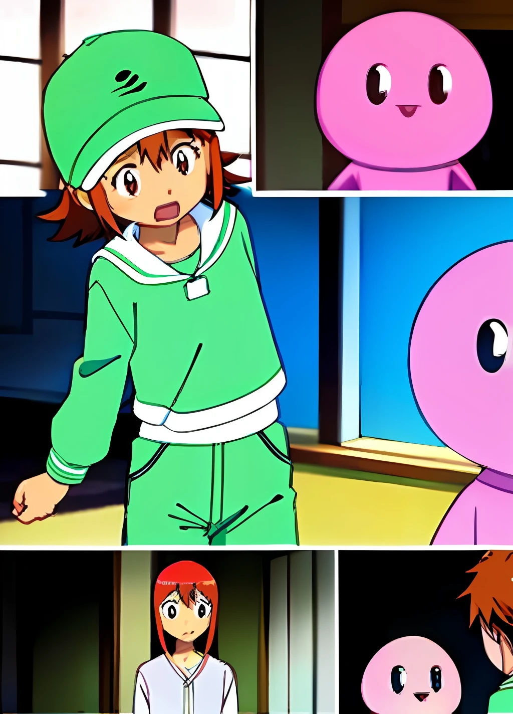 Itaro of Itako animatedly
