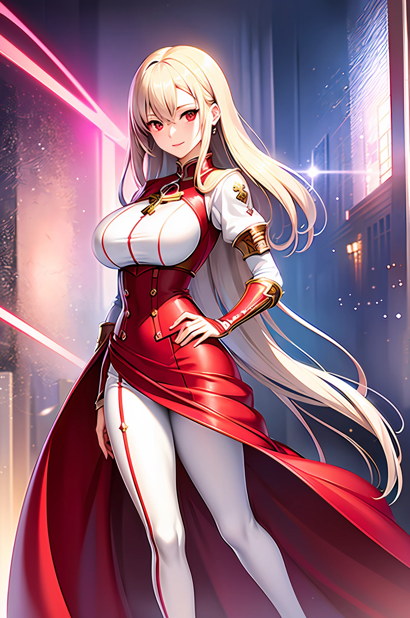anime - style image of a woman in a white and red outfit, cushart krenz key art feminine, detailed digital anime art, armor girl, extremely detailed artgerm, detailed key anime art, 2. 5 d cgi anime fantasy artwork, portrait of a female anime hero, advanced digital anime art, detailed anime art, detailed anime character art, stunning character art