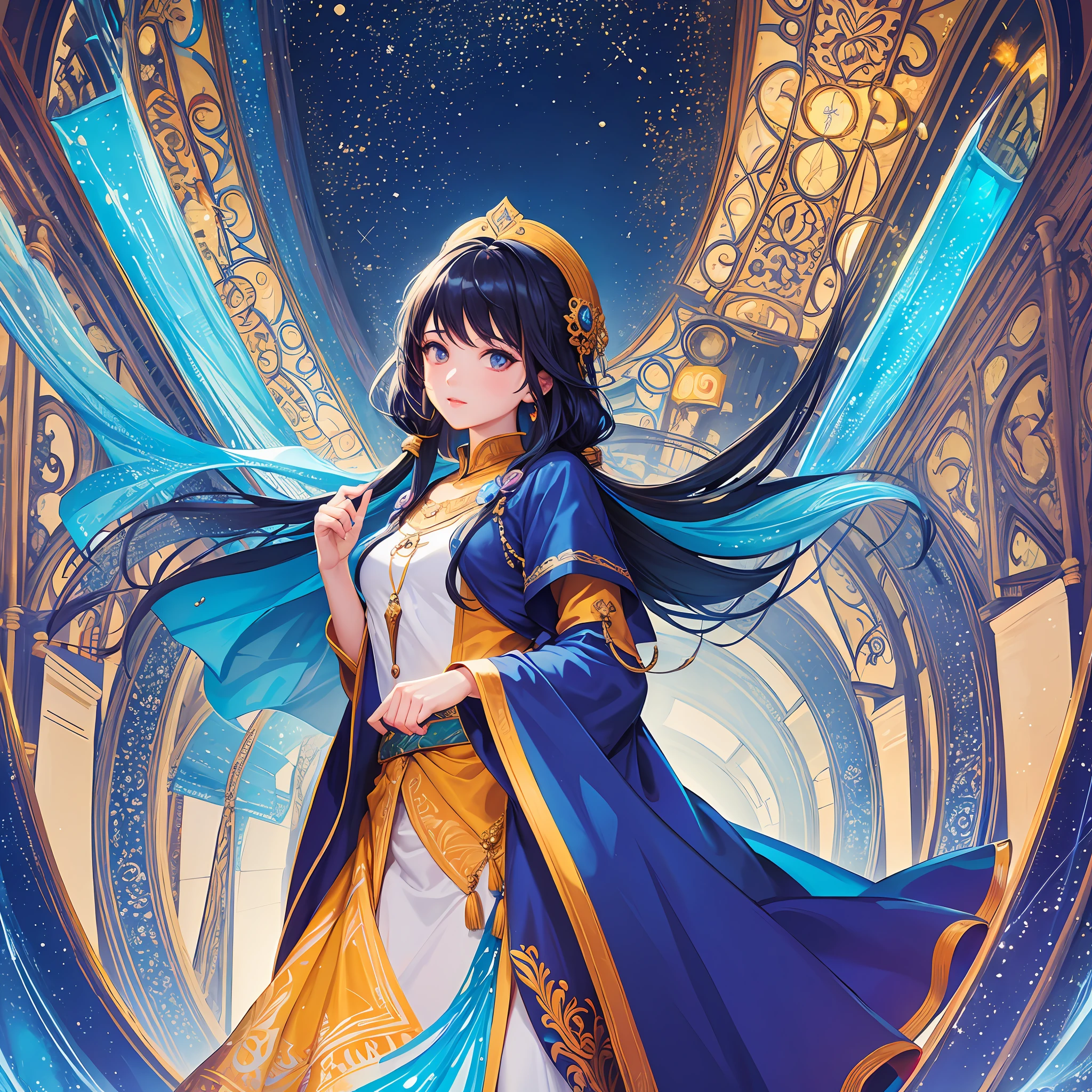 (masterpiece, top quality, best quality,official art, beautiful and aesthetic:1.2),(1girl:1.3), 1girl BREAK stained glass art, colored glass, lead lines, light transmission BREAK vibrant colors, intricate designs, luminous effects, spiritual ambiance