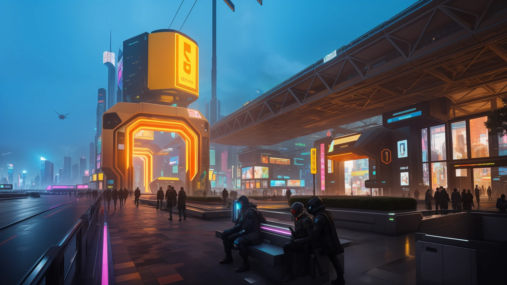 Transport yourself to the present and imagine that you have the ability to transform your city into a futuristic cyberpunk-style metropolis similar to "Cyberpunk 2077." Describe how you would bring elements of the cyberpunk genre to this city and what changes you would make to reflect this futuristic vision. Consider the architecture: How would the buildings be modified to suit the cyberpunk style? What advanced technological elements would be incorporated into the urban landscape? Think towering skyscrapers, vibrant neon lights, holograms, and futuristic transportation systems. Explore the social implications of this transformation. How would the culture and lifestyle of the city's inhabitants be affected? What cyberpunk-themed activities and entertainment would emerge in this new metropolis? How would people adapt to this dystopian and technologically advanced atmosphere? Also, address security and governance issues. How would the presence of megacorporations and the dominance of technology influence the city and the daily lives of its residents? What challenges would arise in terms of privacy, cybersecurity, and social inequality? Create a comprehensive view of this transformed city, detailing the physical, social and cultural changes that would occur in this futuristic metamorphosis. Imagine how the city would adapt to the cyberpunk way of life and the consequences of this transformation for your country.