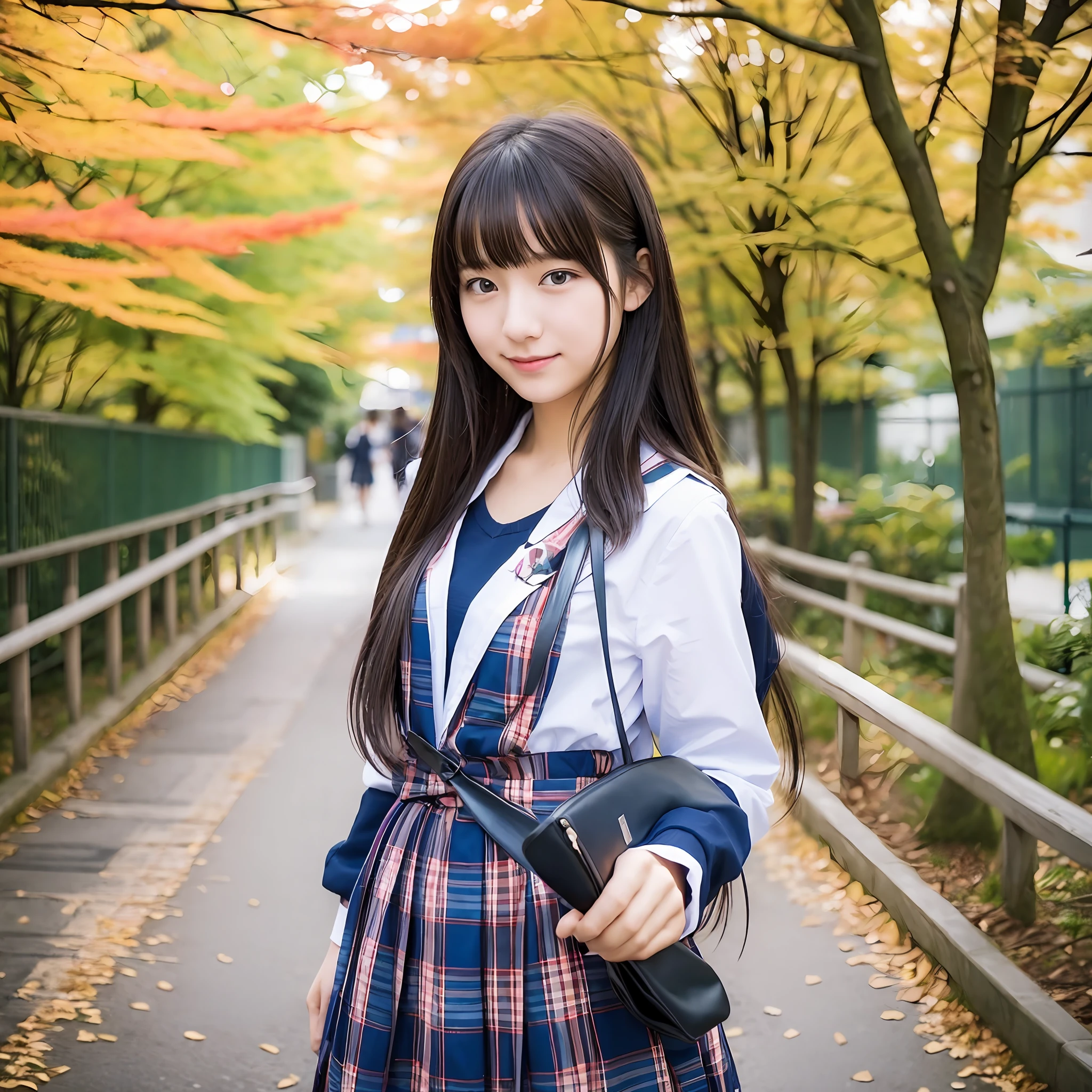 Japan beauty, high school student, --auto --s2