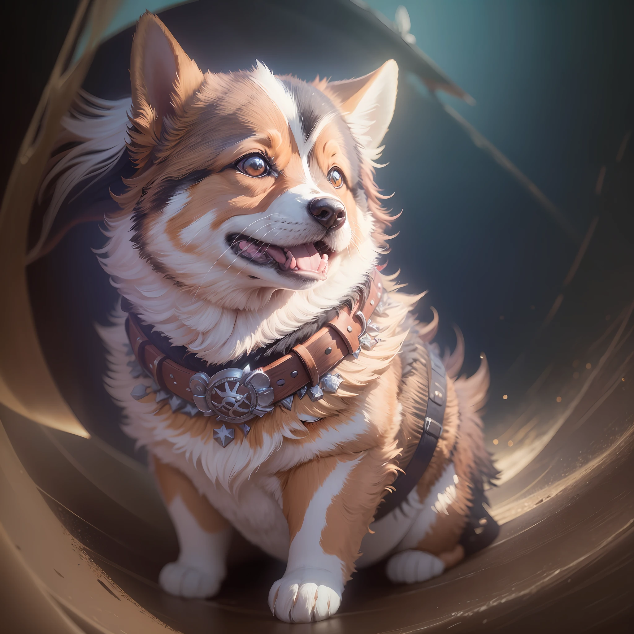 corgi as a Jack Sparrow, Light field photography, wide angle lens f/2.8, ultra insane high resolution intricate textures, texture indentation, 32k raw professional photo, perfect perspective, perfect geometry, ultra insane ambient lighting, ultra insane ambient shadows, luminism, ultra detailed busy background, bouncing lighting, tessellation, maximalism, Award wining masterpiece