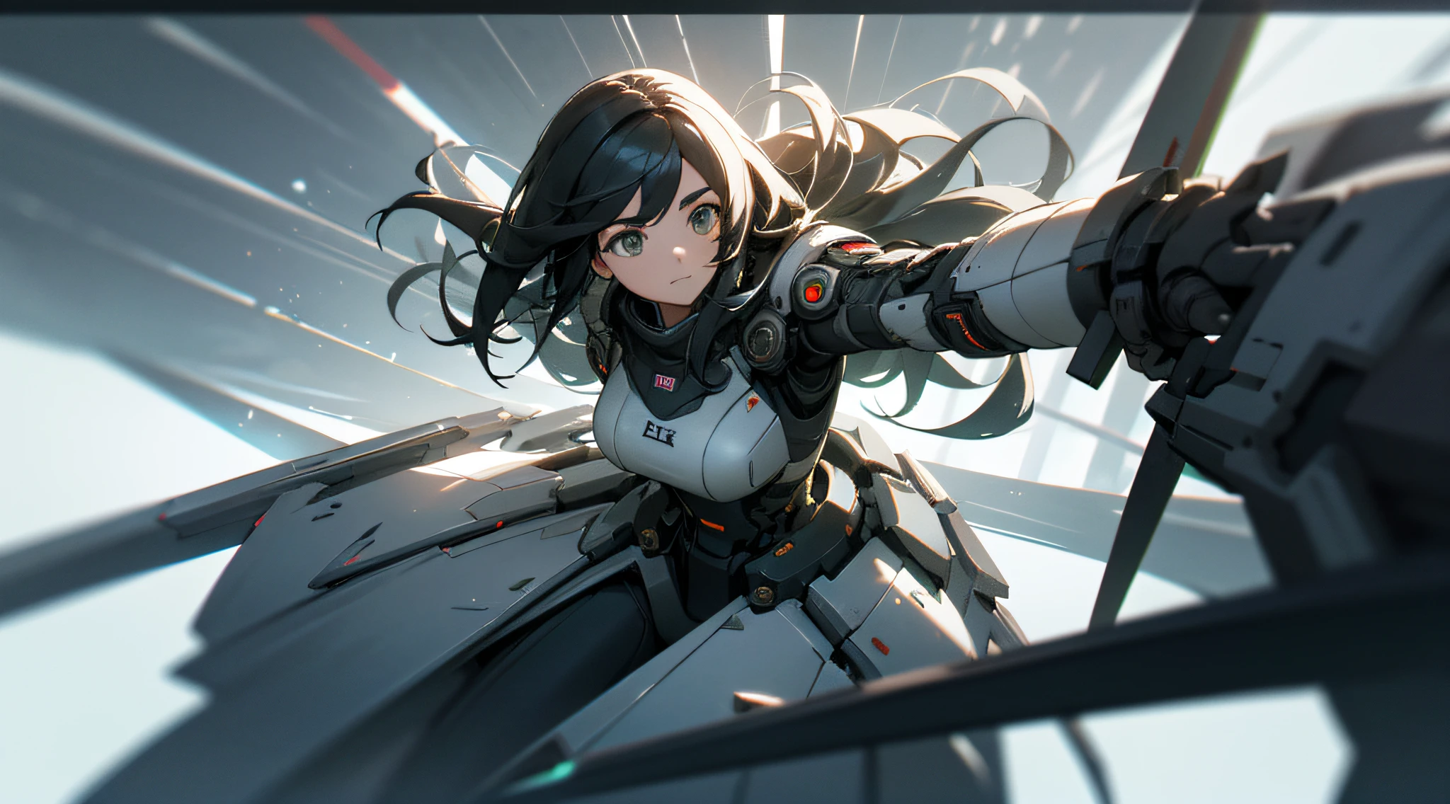 ((Best quality)), ((masterpiece)), (detailed:1.4), 3D, an image of a beautiful cyberpunk female with thick voluminous hair,light particles, pure energy chaos antitech,HDR (High Dynamic Range),Ray Tracing,NVIDIA RTX,Super-Resolution,Unreal 5,Subsurface scattering,PBR Texturing,Post-processing,Anisotropic Filtering,Depth-of-field,Maximum clarity and sharpness,Multi-layered textures,Albedo and Specular maps,Surface shading,Accurate simulation of light-material interaction,Perfect proportions,Octane Render,Two-tone lighting,Wide aperture,Low ISO,White balance,Rule of thirds,8K RAW