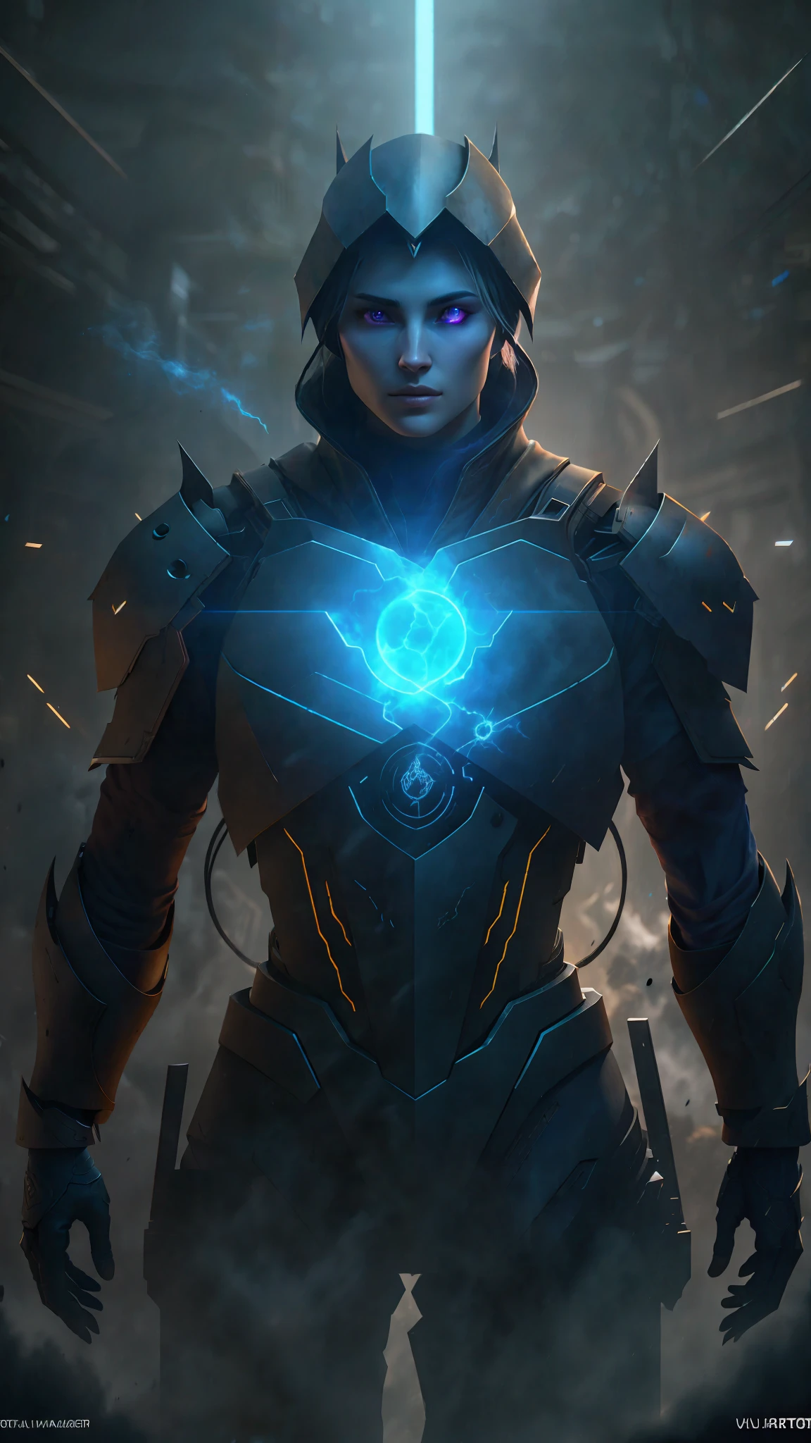 character design, void arcanist, mist, photorealistic, octane render, unreal engine, hyper detailed, volumetric lighting, hdr