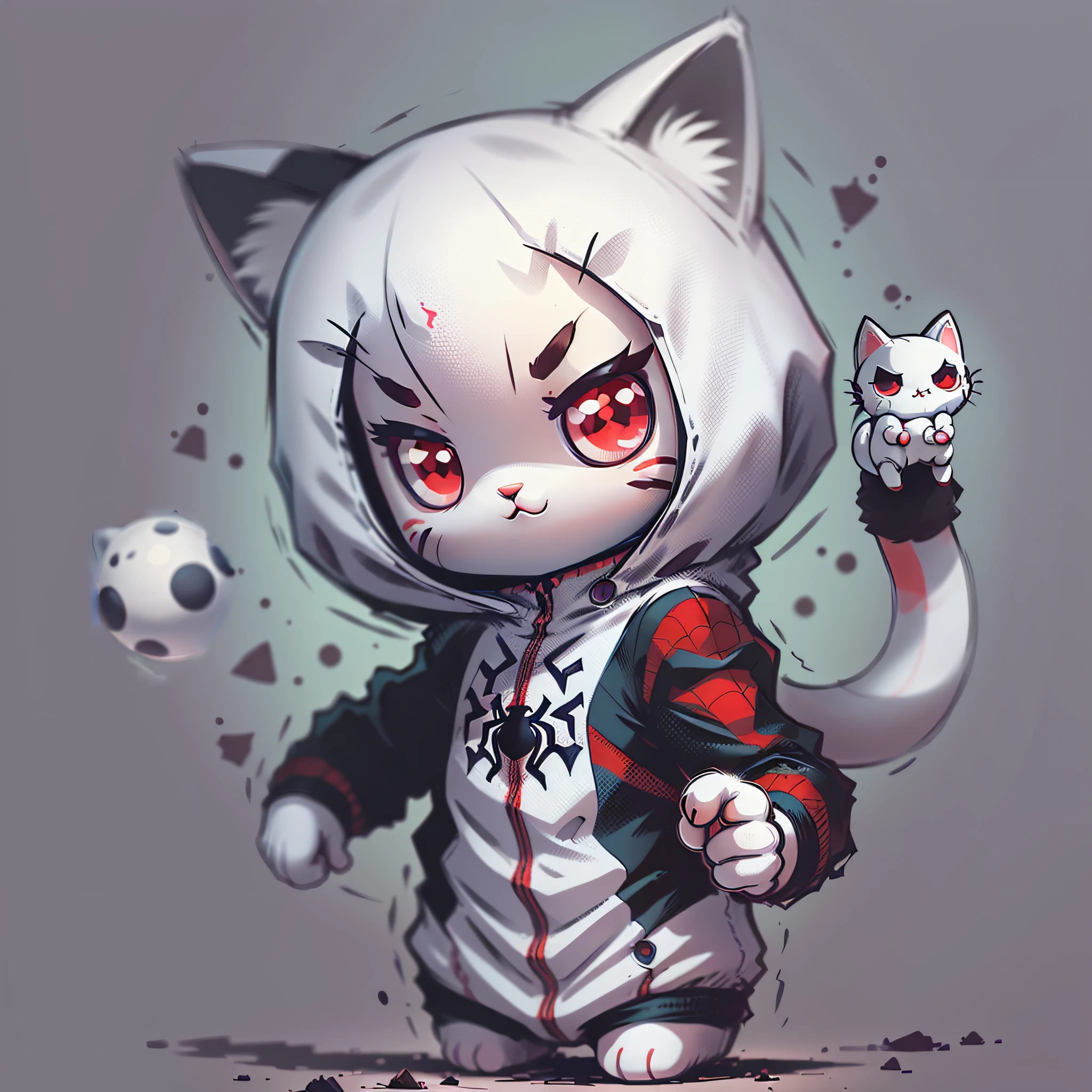 grey background