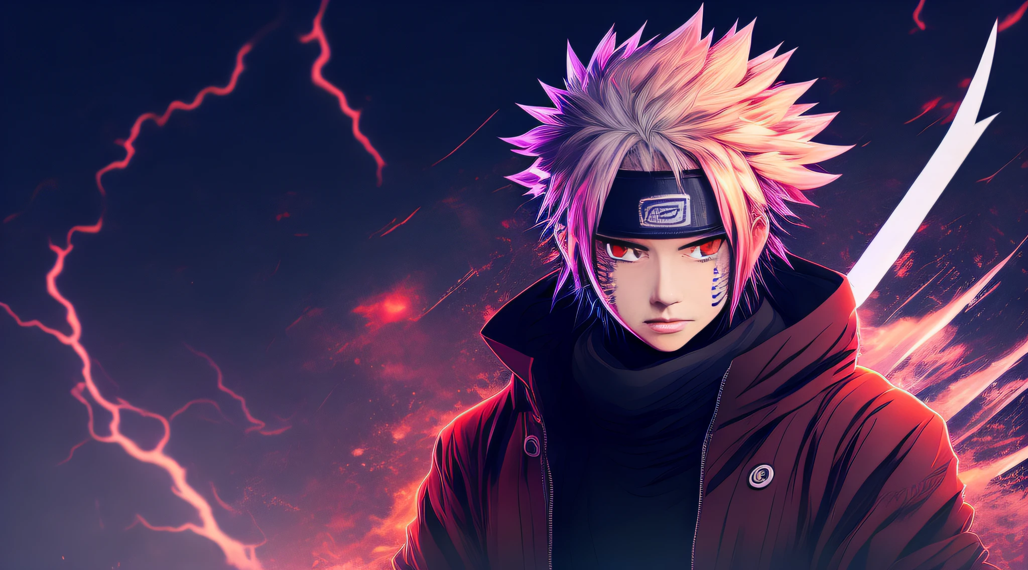 anime character with sword in hand and lightning in the background, anime badass 8 k, itachi uchiha, itatchi uchiha, itachi, wielding kunai, akatsuki akira, madara uchiha, epic anime style, anime style 4 k, fan art, ryuu, advanced digital anime art", sasuke uchiha, pose badass, by naruto cyberpunk, 8k.