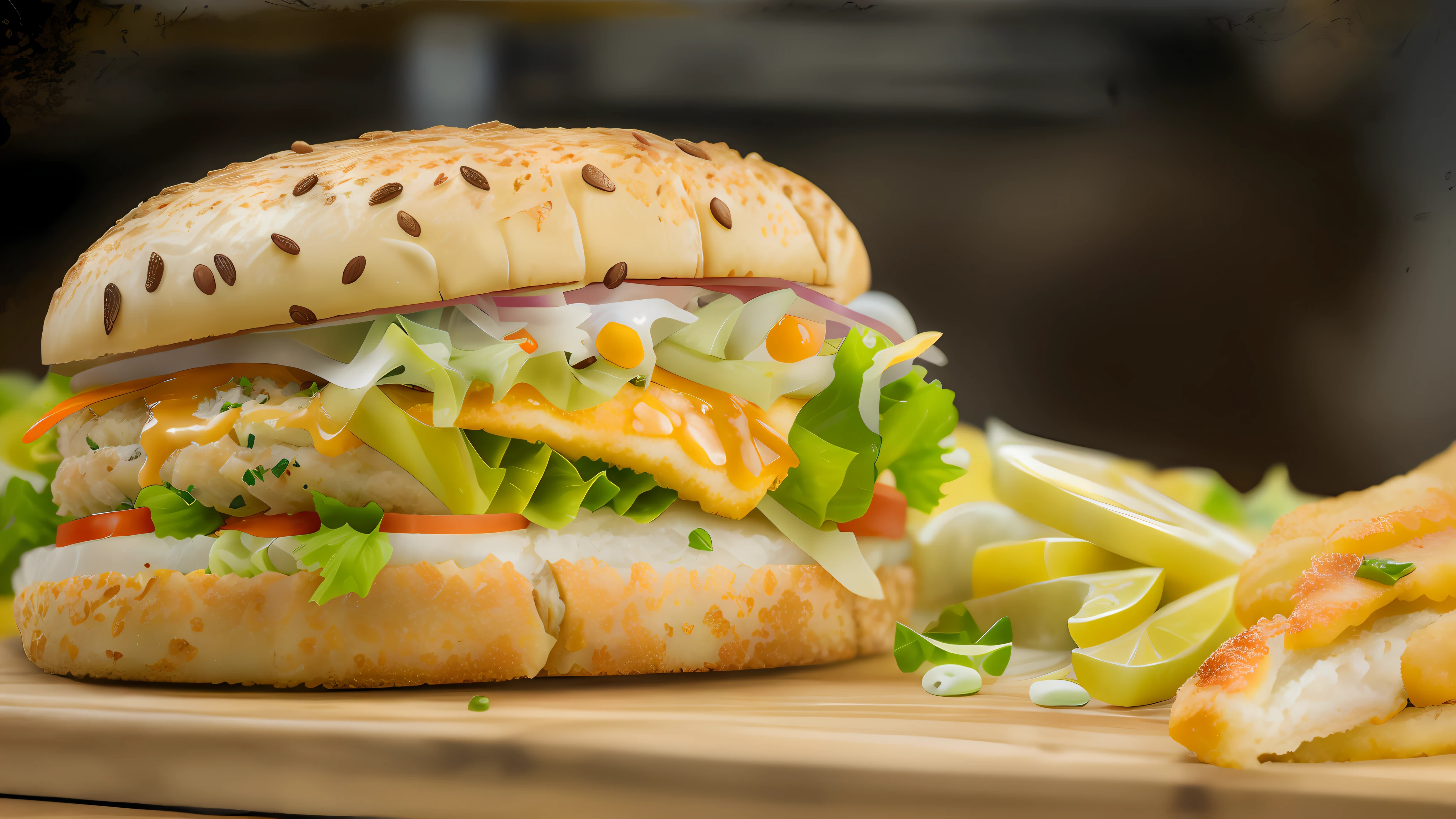 Fish sandwich