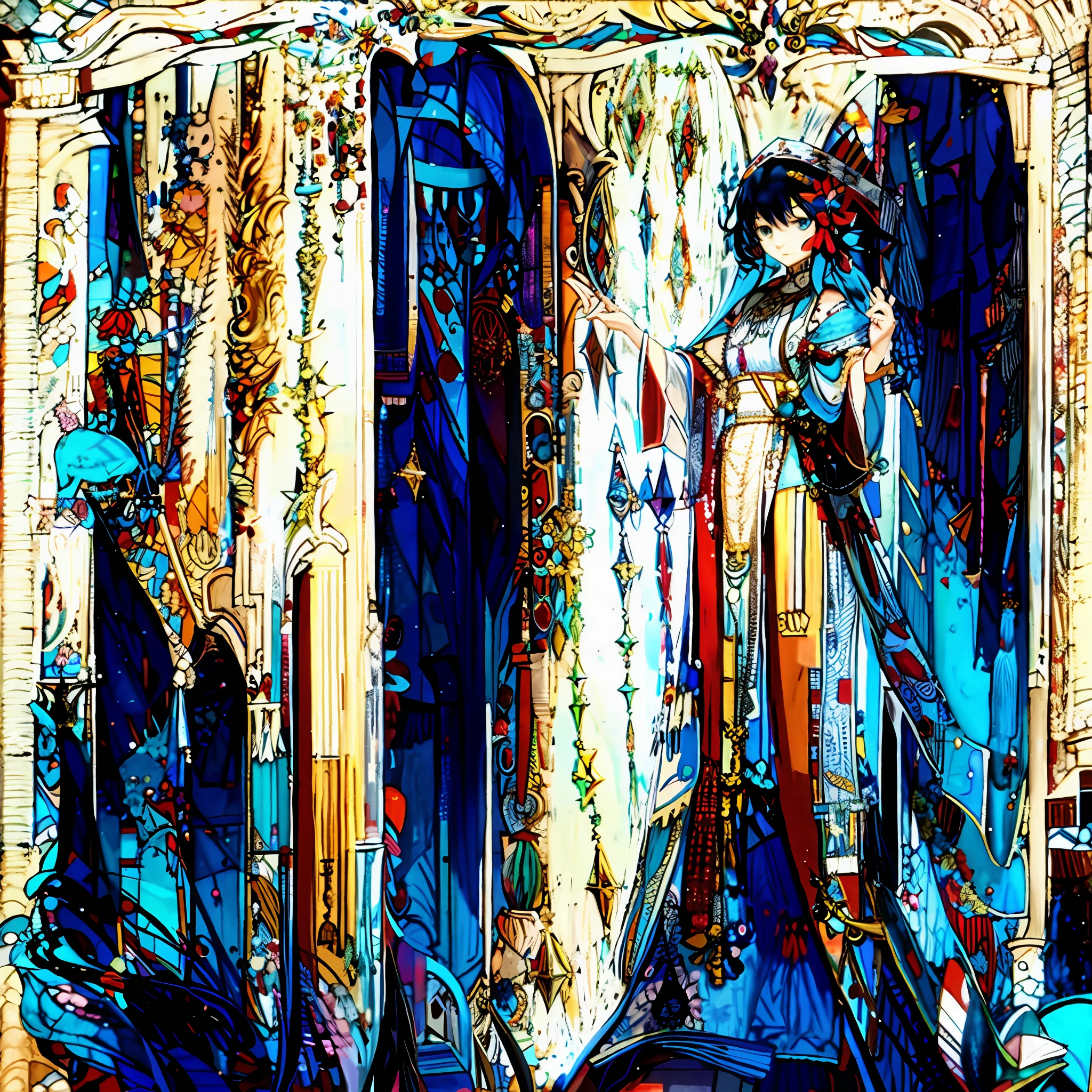 Stained glass Middle Ages