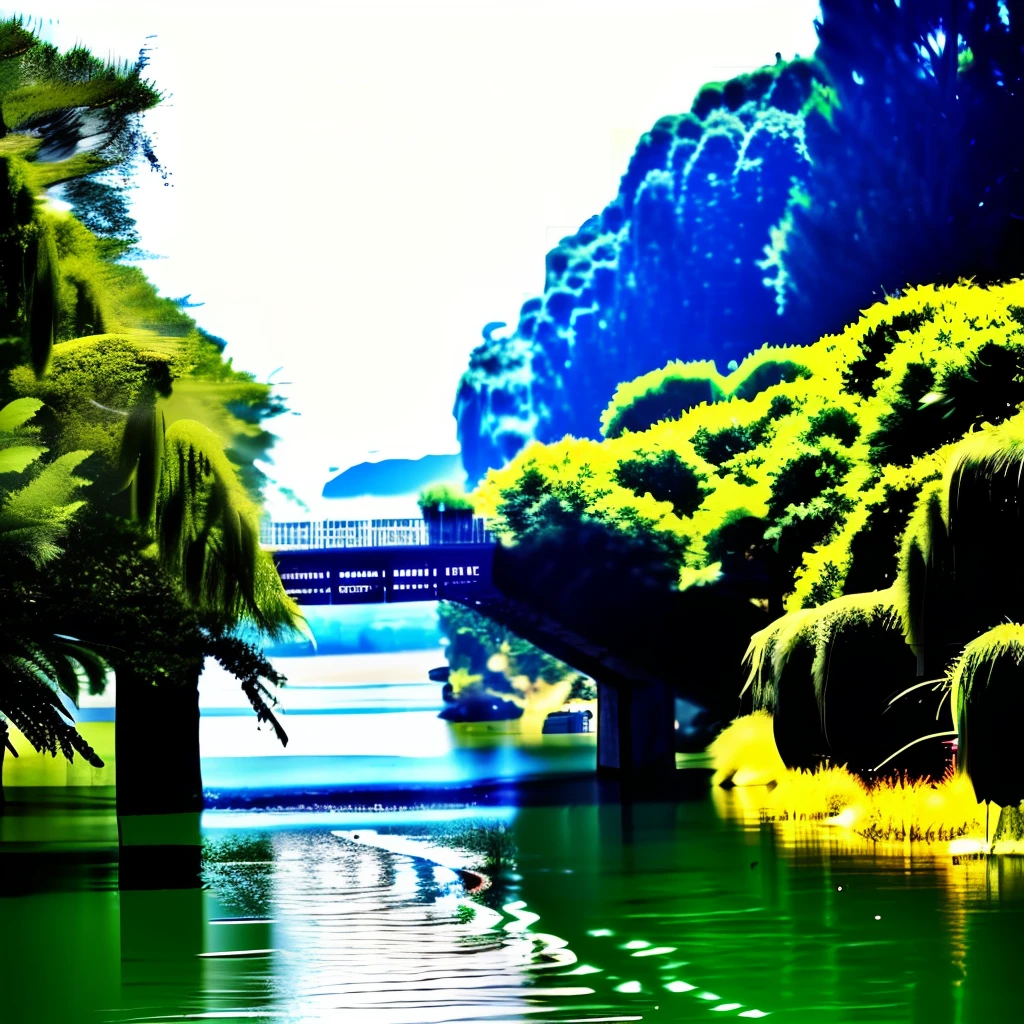 Wujiang Bridge car building people