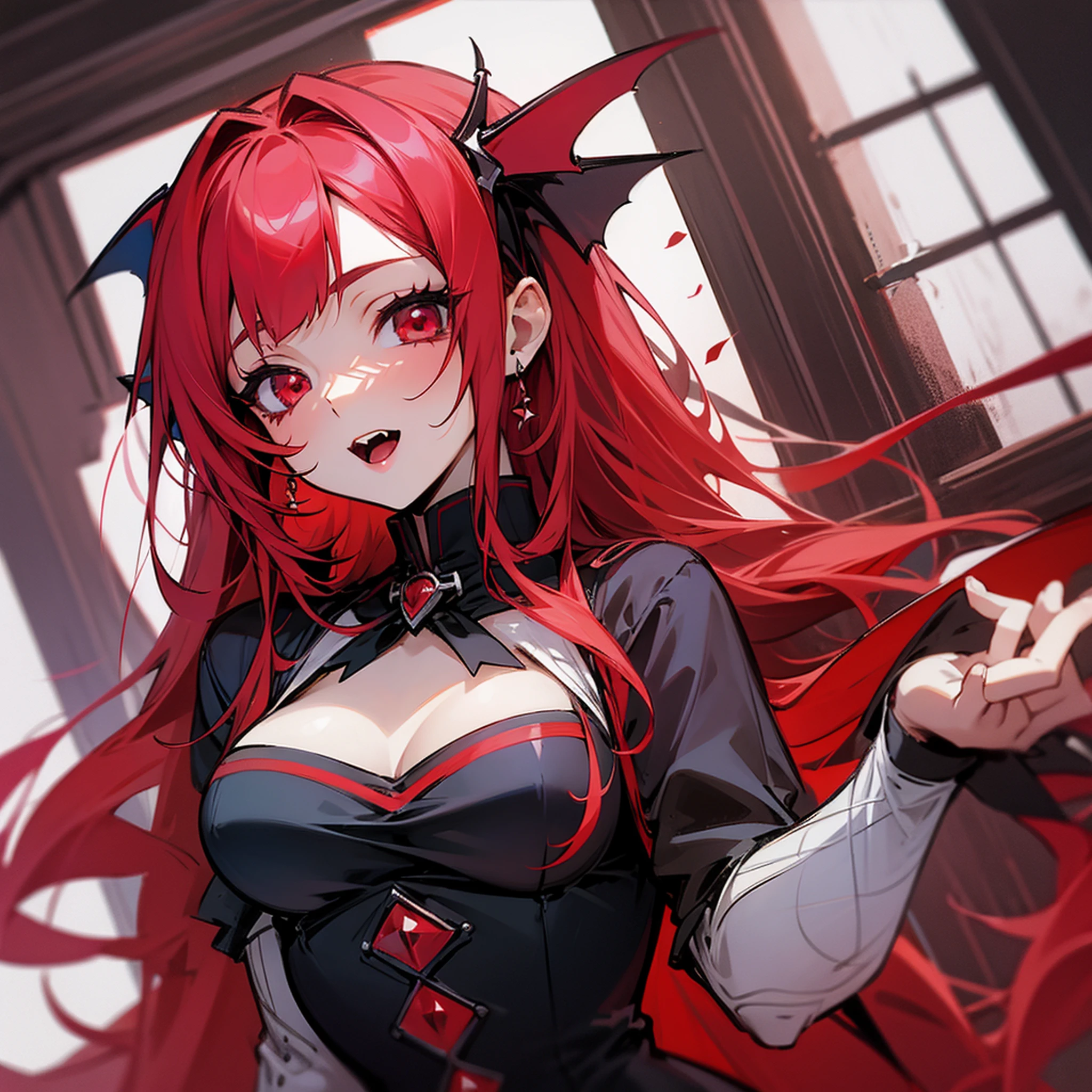 red-haired girl vampire anime --auto --s2