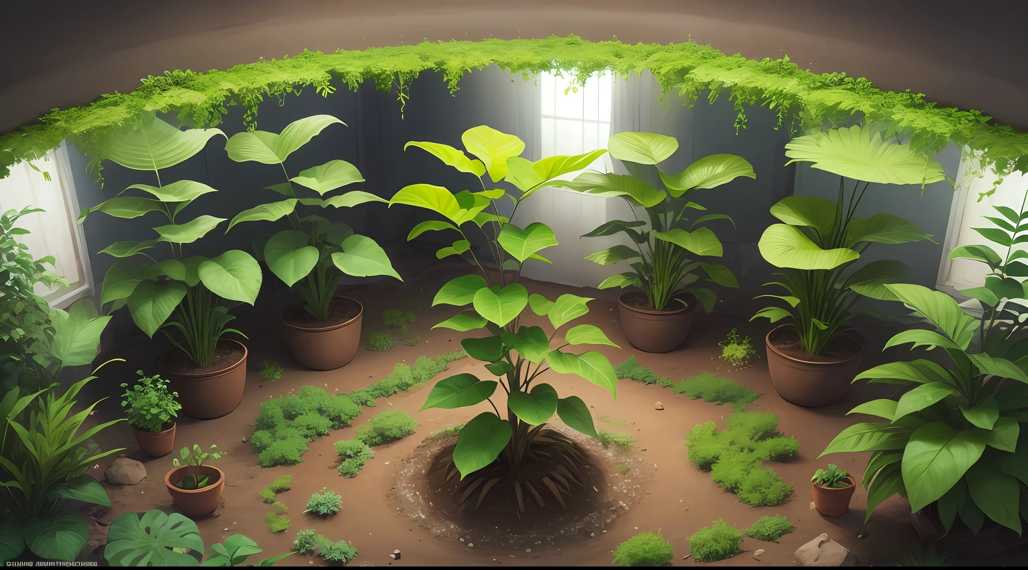 Portray the role of plant roots in providing a suitable environment for nitrogen-fixing bacteria to thrive.