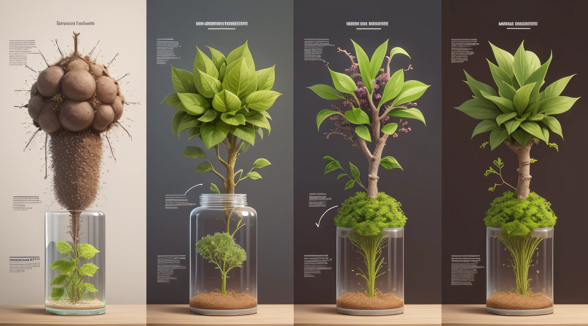 Illustrate the transfer of fixed nitrogen from the bacteria to the plant, through nodules on the roots or other relevant mechanisms.