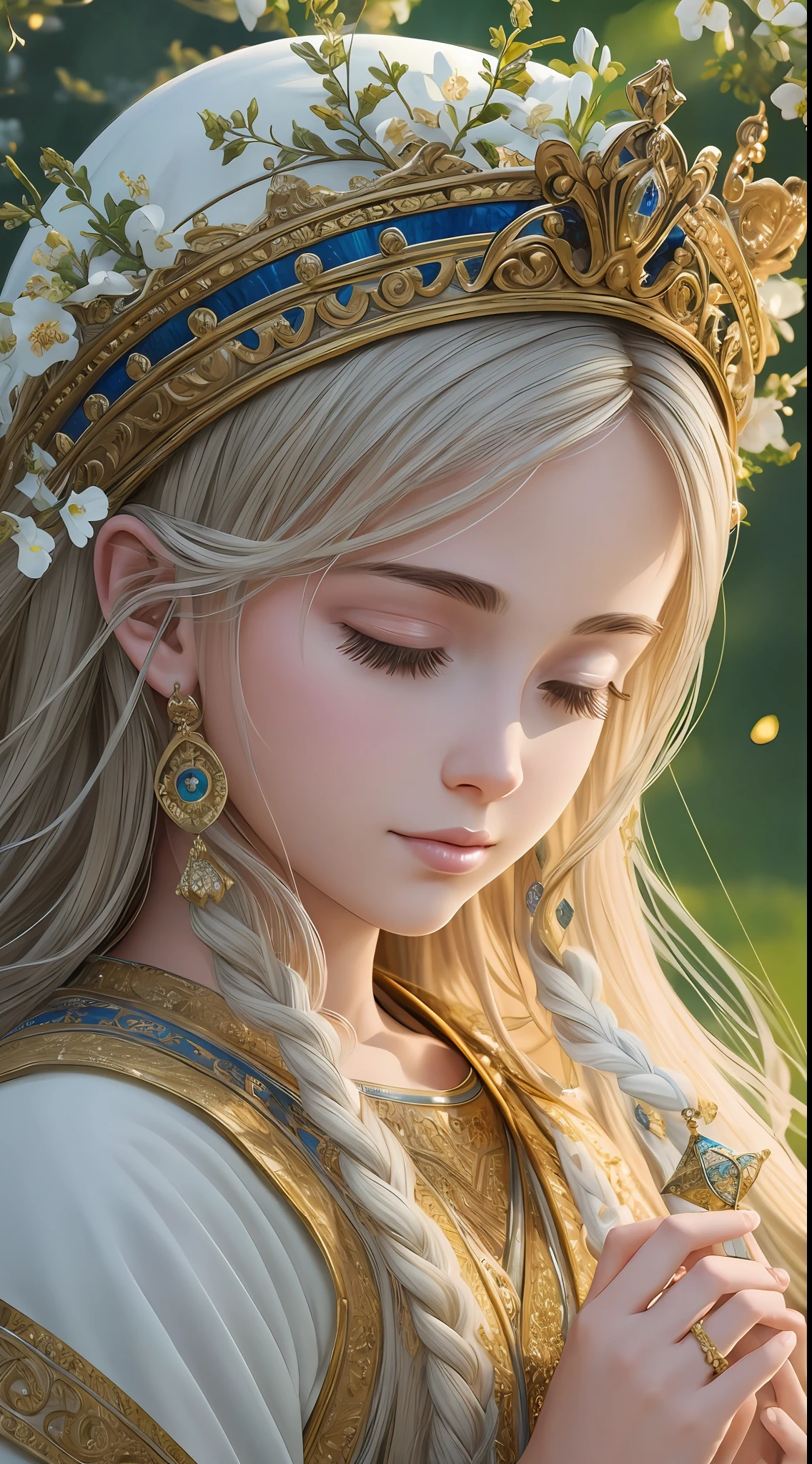 Best quality, high resolution, masterpiece, best detail, 8k, close-up, creates a simple and unique image that depicts the beauty, serenity and divinity of Jesus. Adult males Create art that touches hearts and inspires deep spiritual connections --auto --s2