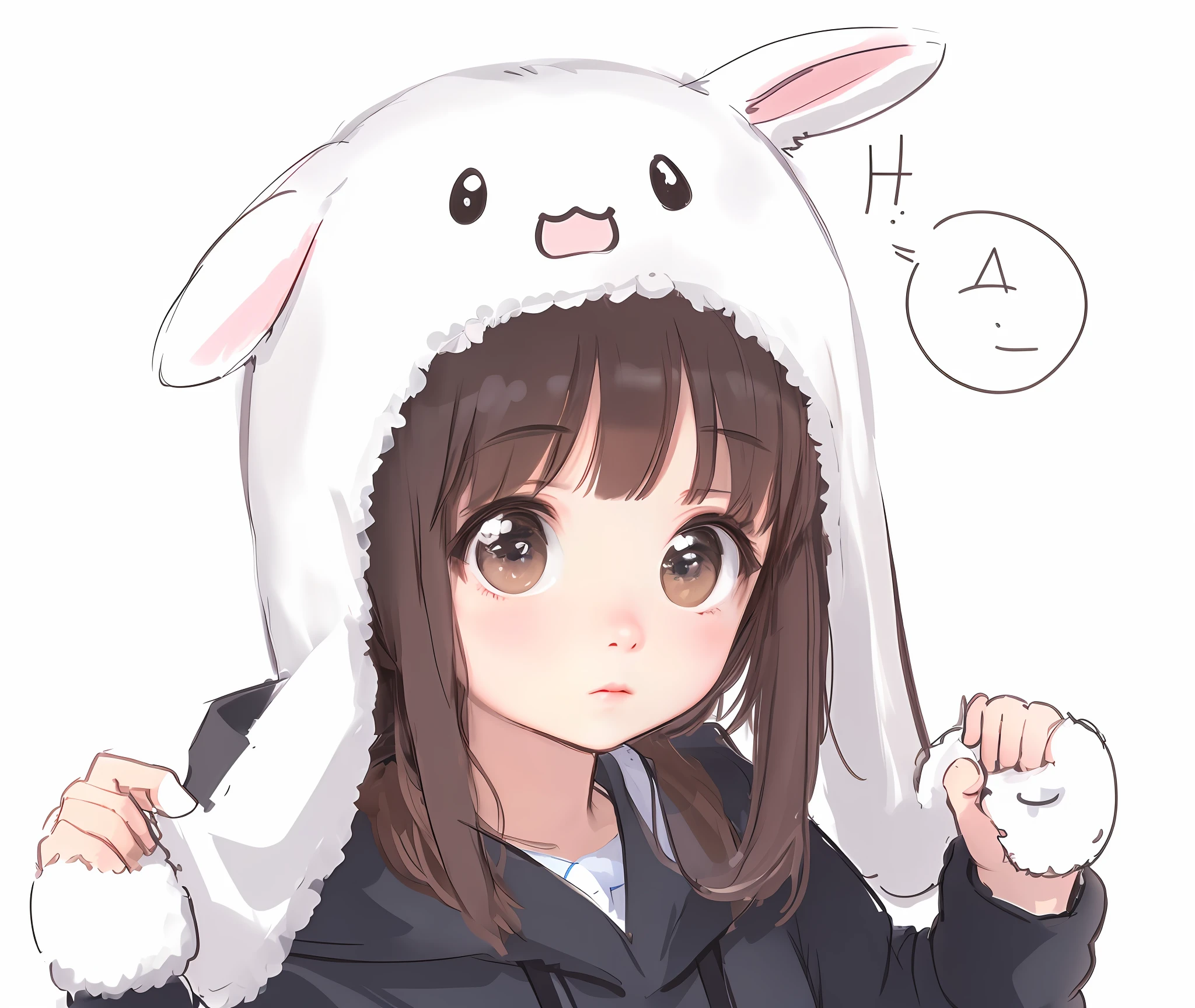 Master, masterpiece, Ultra HD, cute girl portrait,