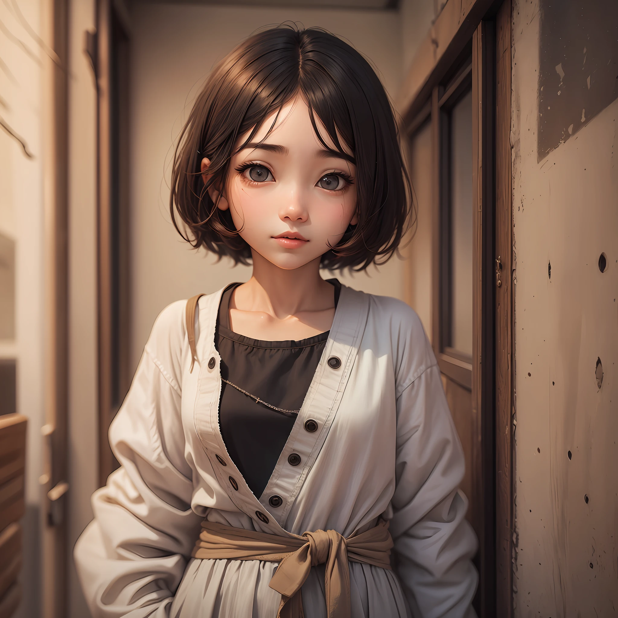 Girl with small eyes --auto --s2