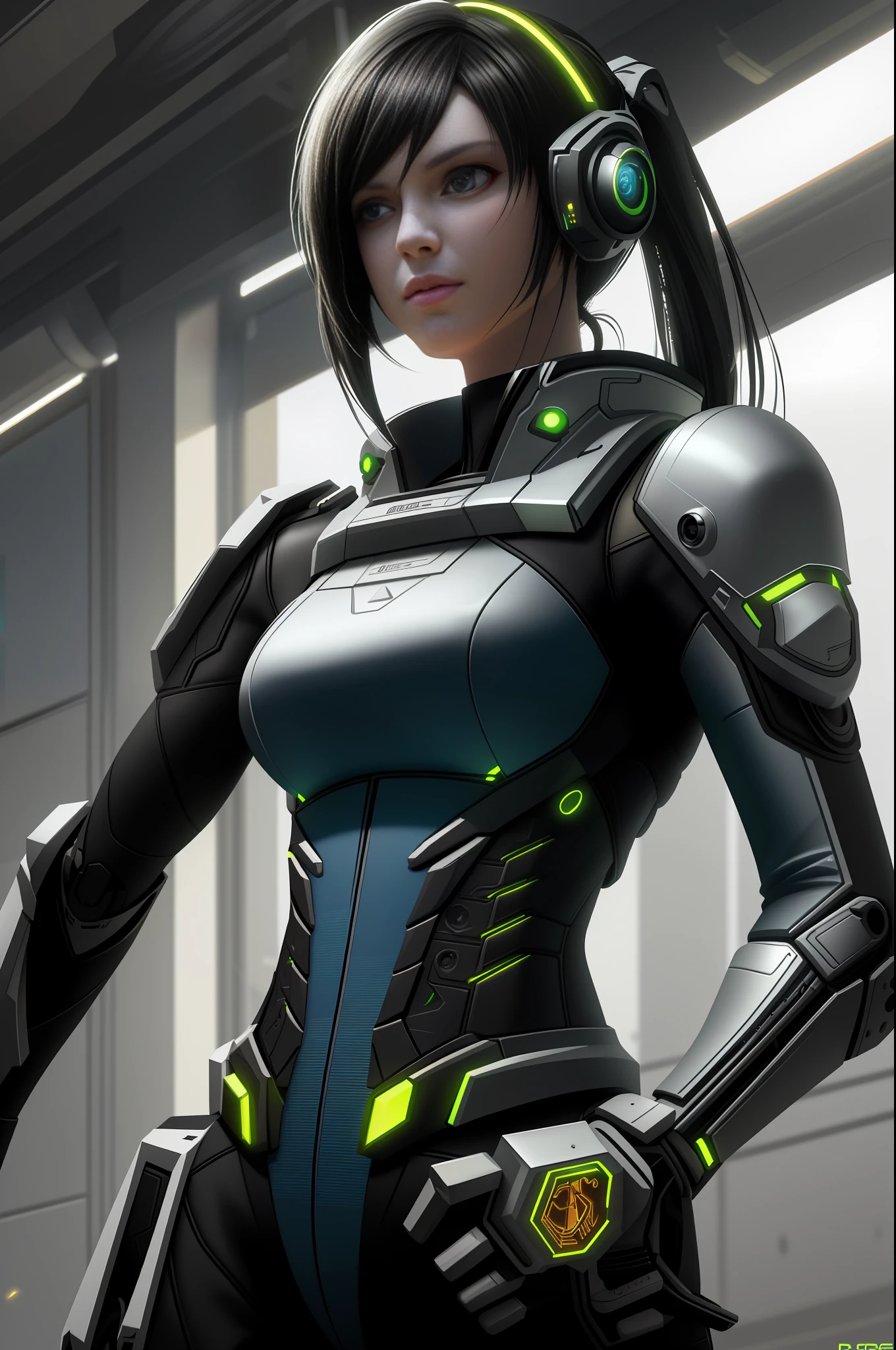 ((Best quality)), ((masterpiece)), (detailed:1.4), 3D, an image of a beautiful cyberpunk female,HDR (High Dynamic Range),Ray Tracing,NVIDIA RTX,Super-Resolution,Unreal 5,Subsurface scattering,PBR Texturing,Post-processing,Anisotropic Filtering,Depth-of-field,Maximum clarity and sharpness,Multi-layered textures,Albedo and Specular maps,Surface shading,Accurate simulation of light-material interaction,Perfect proportions,Octane Render,Two-tone lighting,Wide aperture,Low ISO,White balance,Rule of thirds,8K RAW,