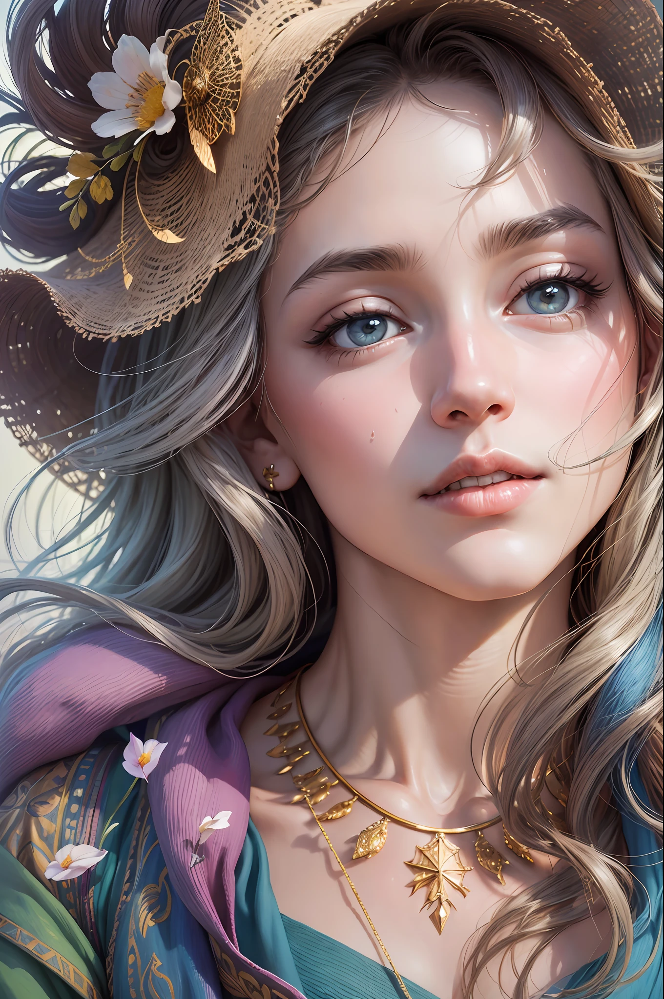 (Masterpiece: 1.3), (8k, realistic, RAW photo, best quality: 1.4), adult male, depicting the beauty, serenity and divinity of Jesus. Best quality, high resolution, masterpiece, best detail, 8k, close-up, to create a simple and unique image, .create art that touches the heart and inspires a deep spiritual connection --auto --s2