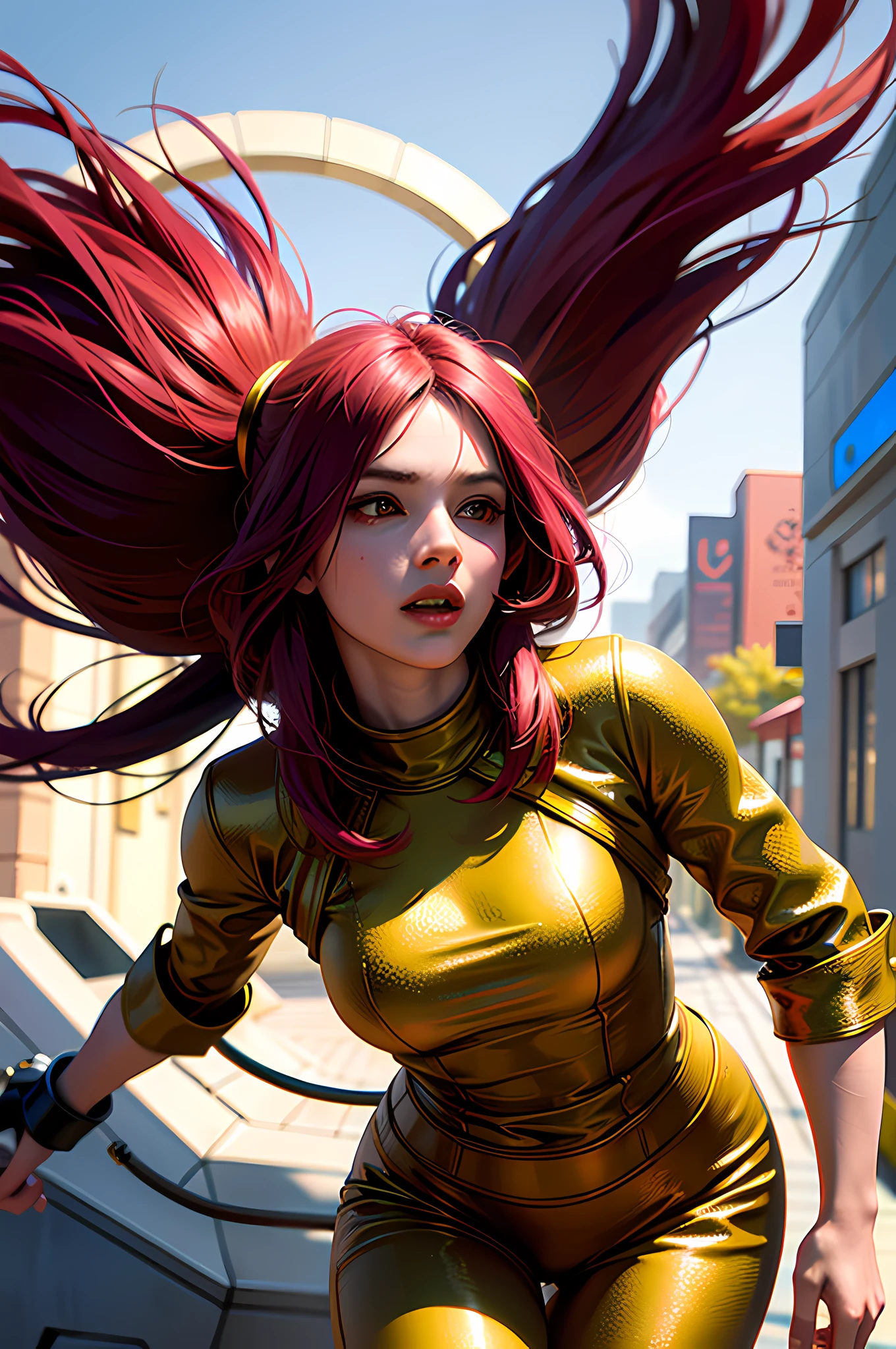 Crazy Monkey vs Super Power Girls (masterpiece), (best quality), realistic, cinematic light
